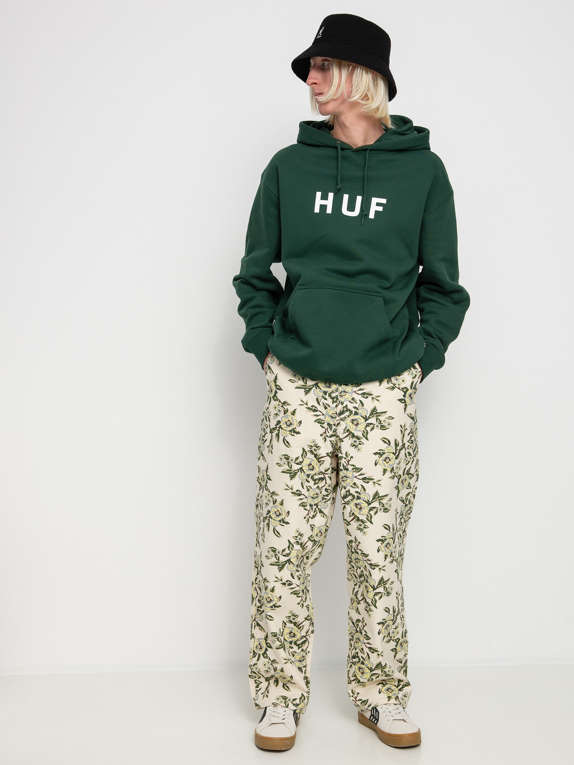 HUF Grafton Boyd Kisnadrág (white)