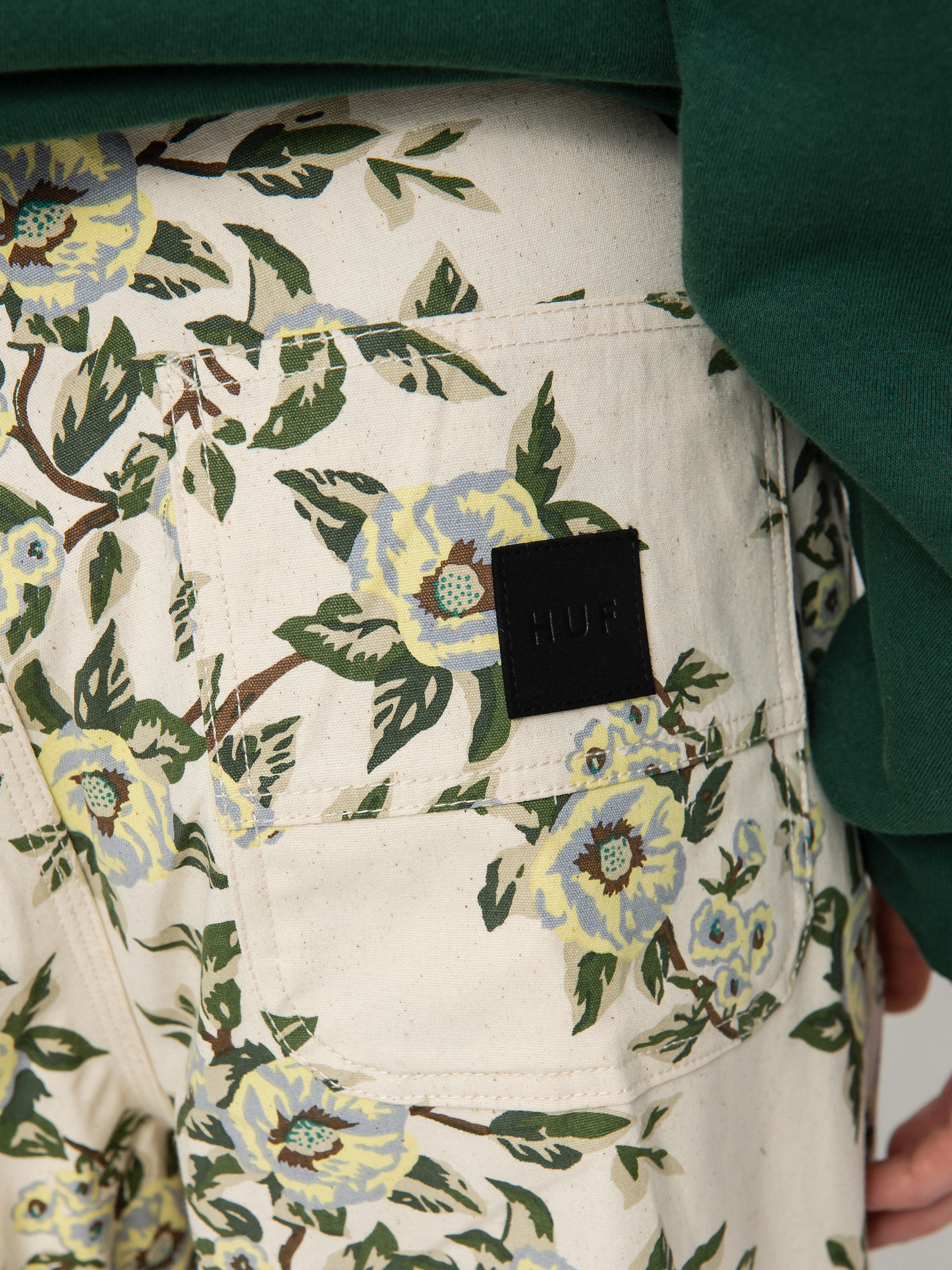 HUF Grafton Boyd Kisnadrág (white)