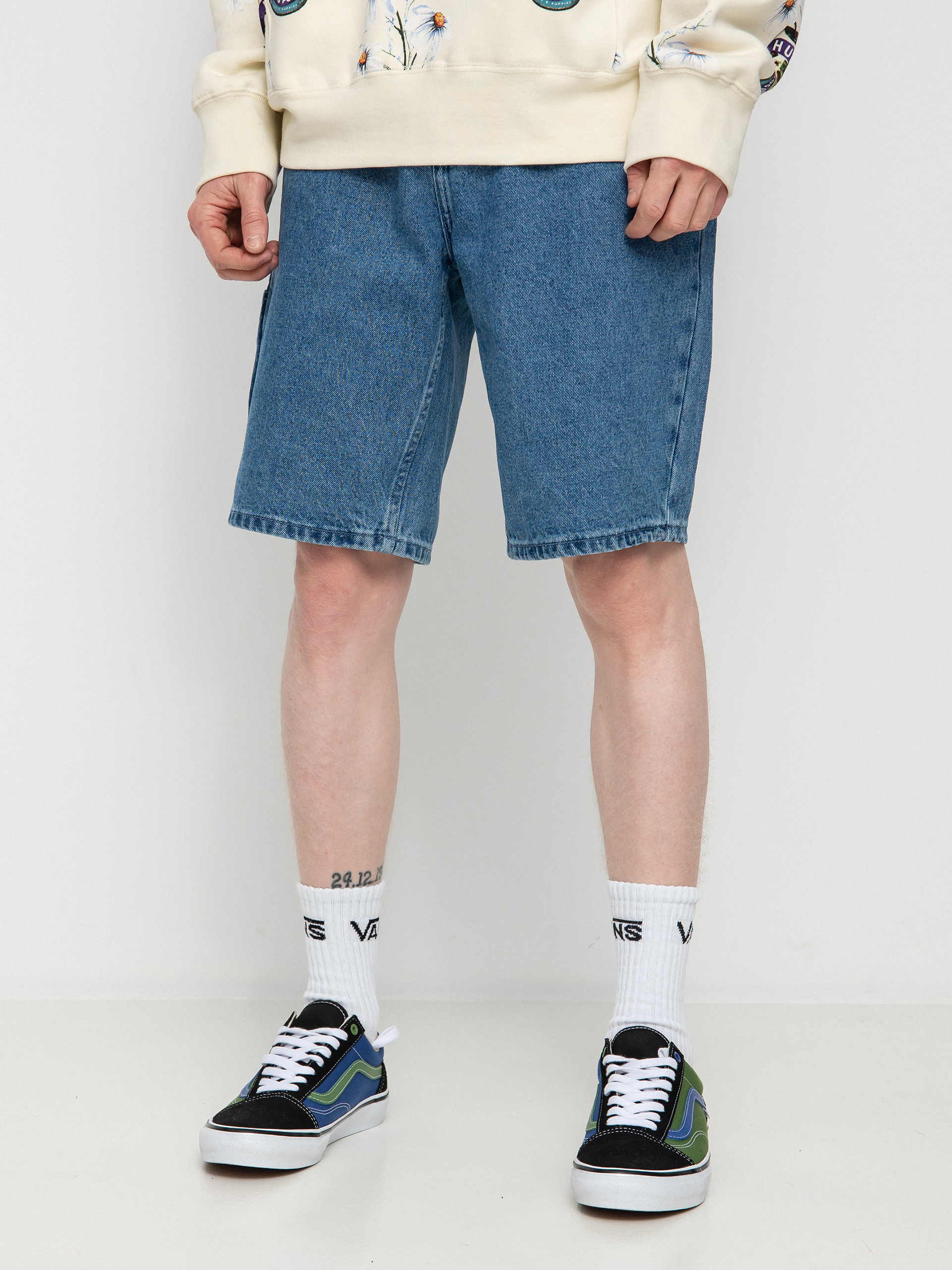 HUF Workman Rövidnadrág (denim)