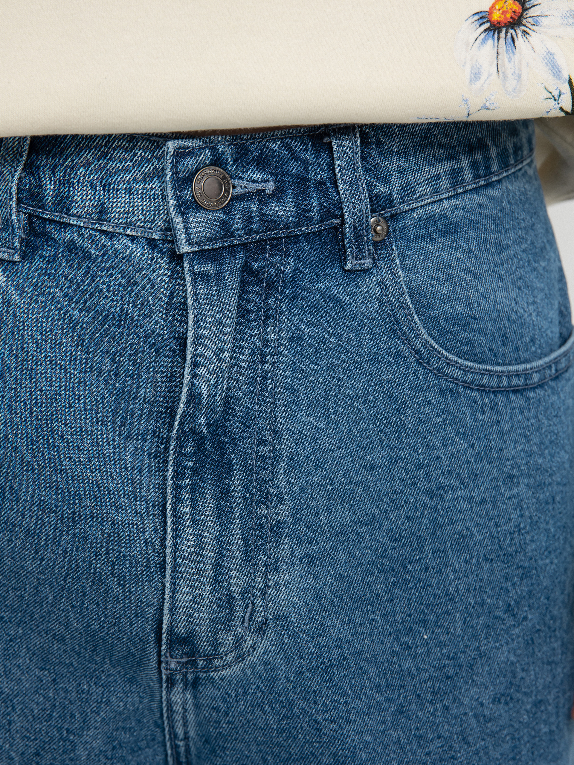 HUF Workman Rövidnadrág (denim)