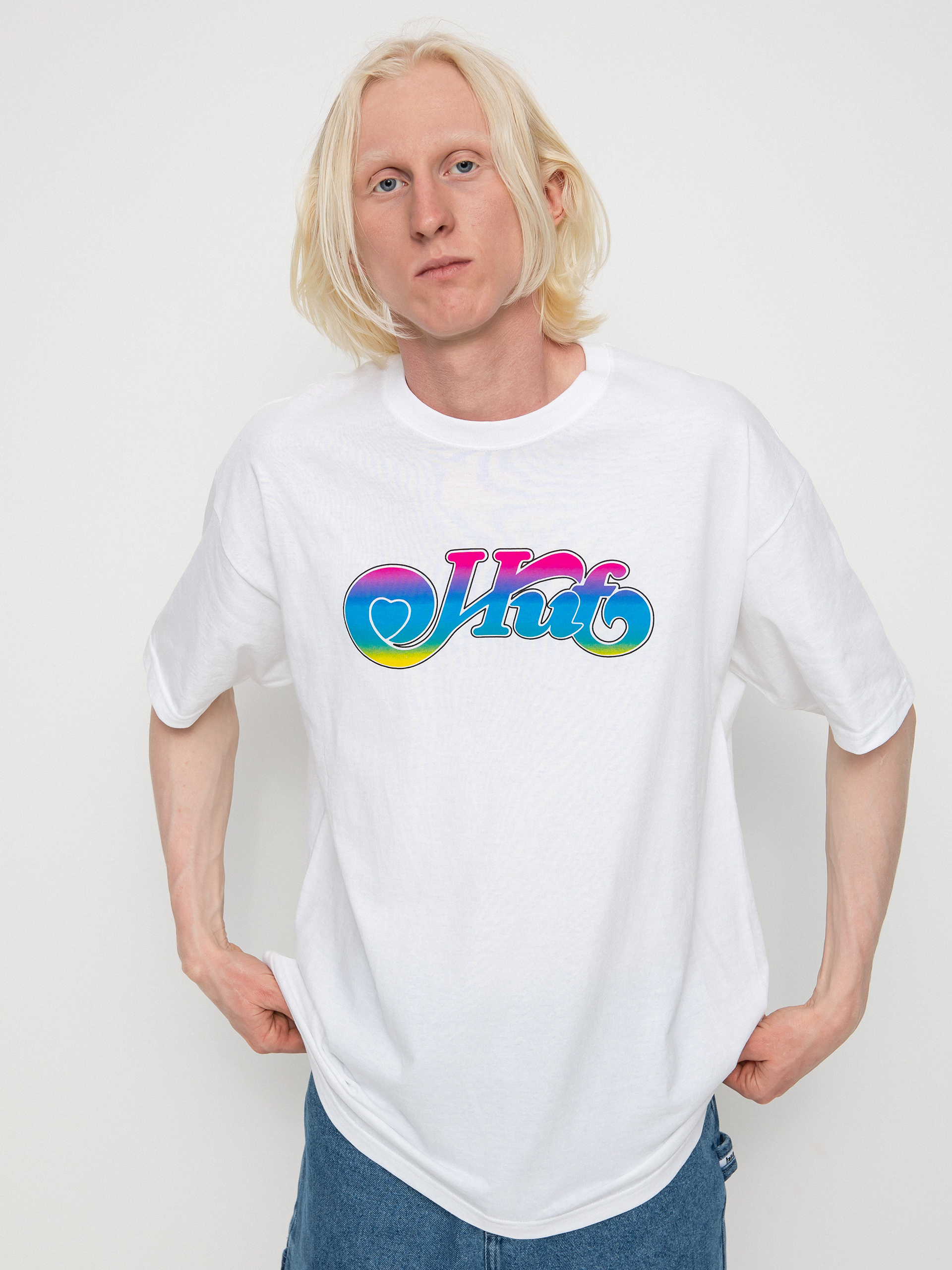 HUF Wild World póló (white)