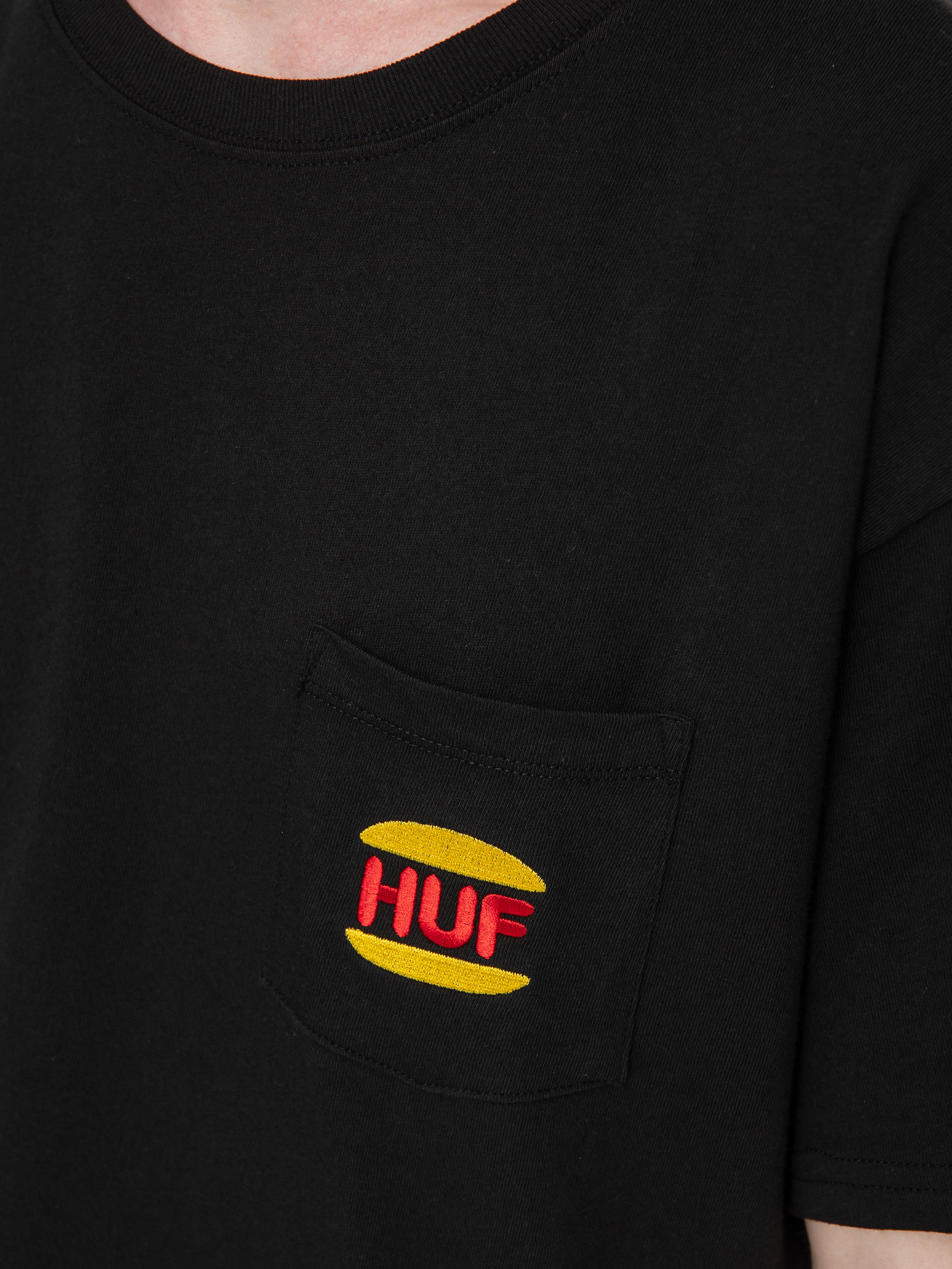 HUF Regal Pocket póló (black)