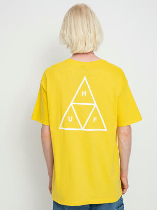 HUF Essentials Triple Triangle póló (lemon yellow)