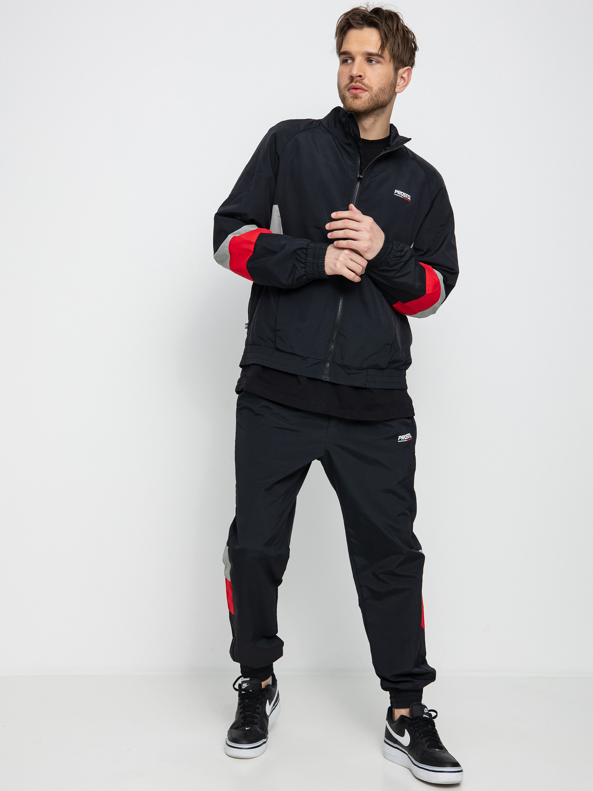 Prosto Tracktop Dzseki (black)