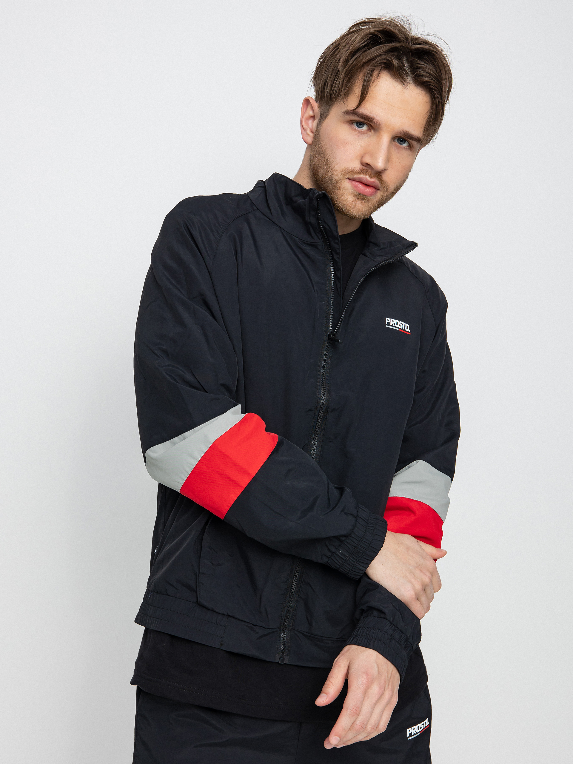 Prosto Tracktop Dzseki (black)