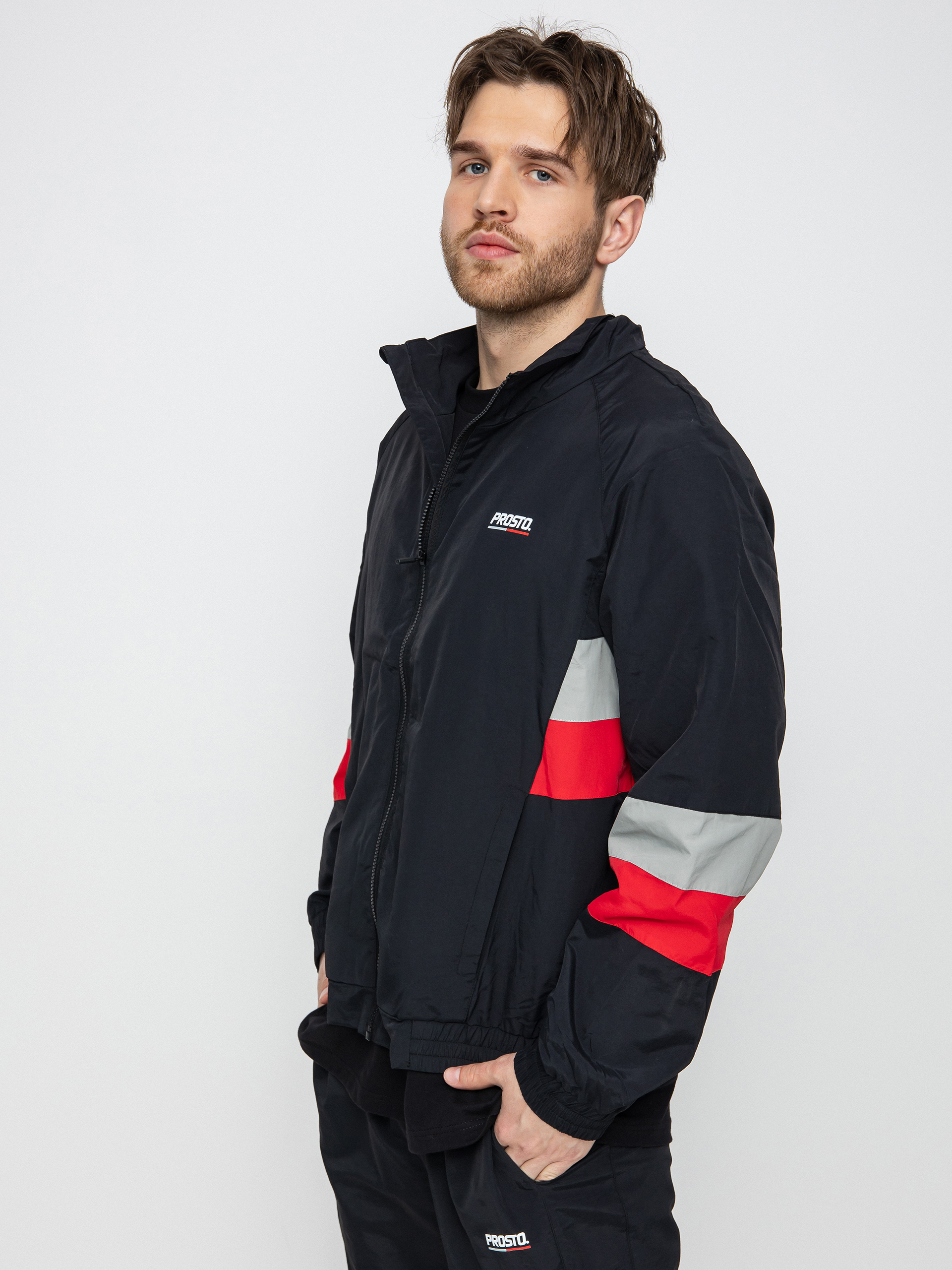 Prosto Tracktop Dzseki (black)