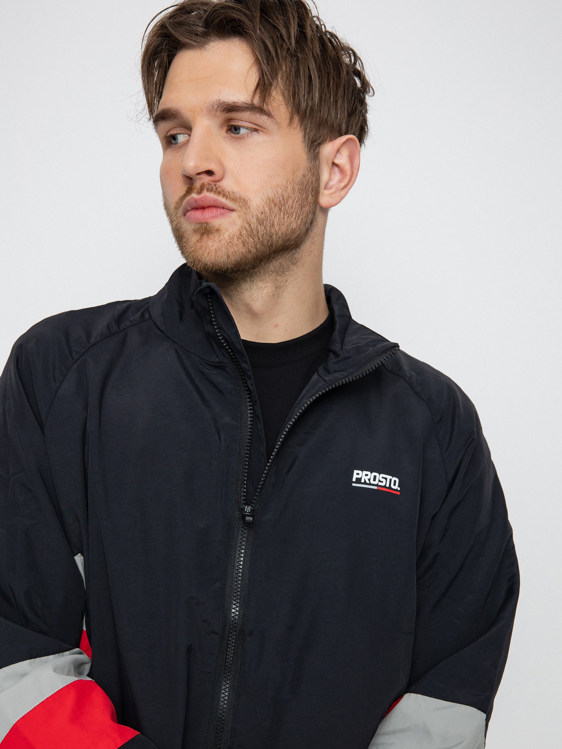 Prosto Tracktop Dzseki (black)