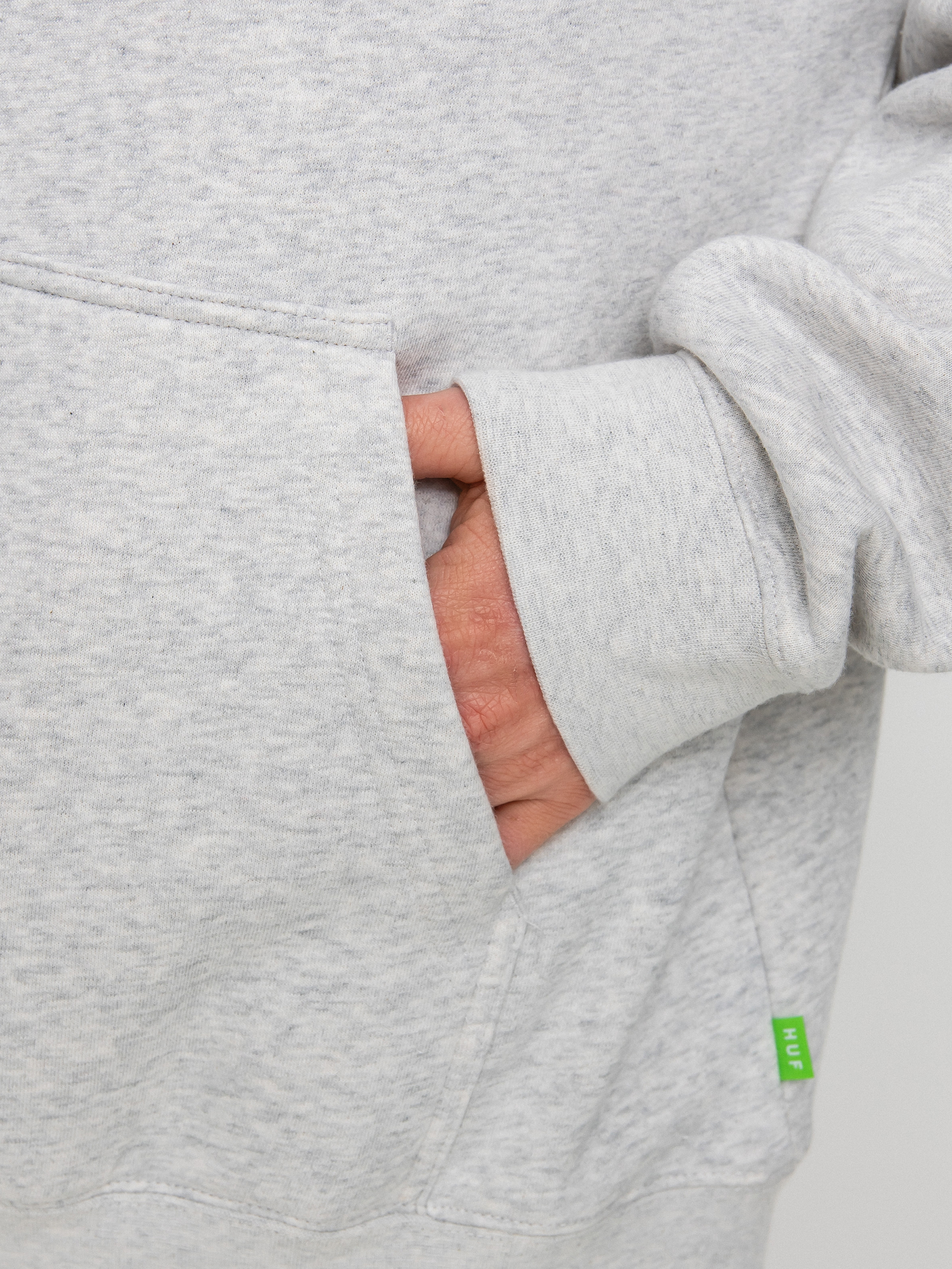 HUF Crackerjack HD Kapucnis pulóver (athletic heather)