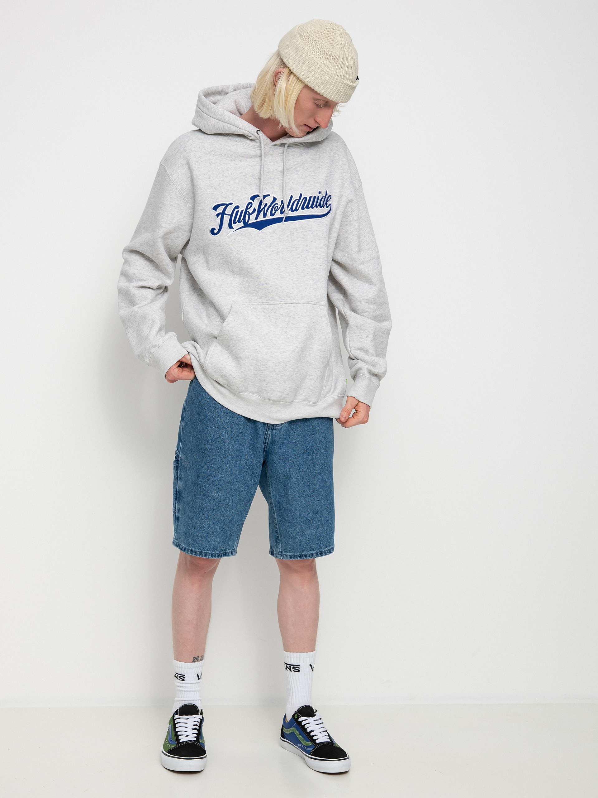 HUF Crackerjack HD Kapucnis pulóver (athletic heather)