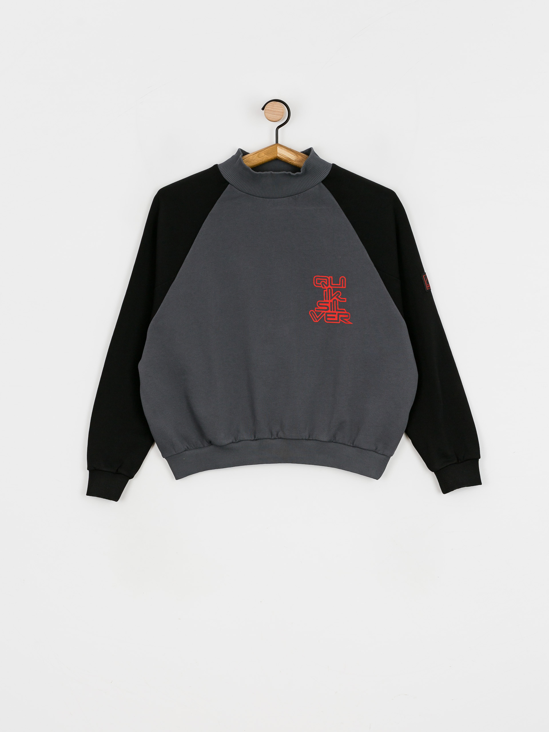 Quiksilver X Stranger Things Upside Down Pulóver Wmn (iron gate)