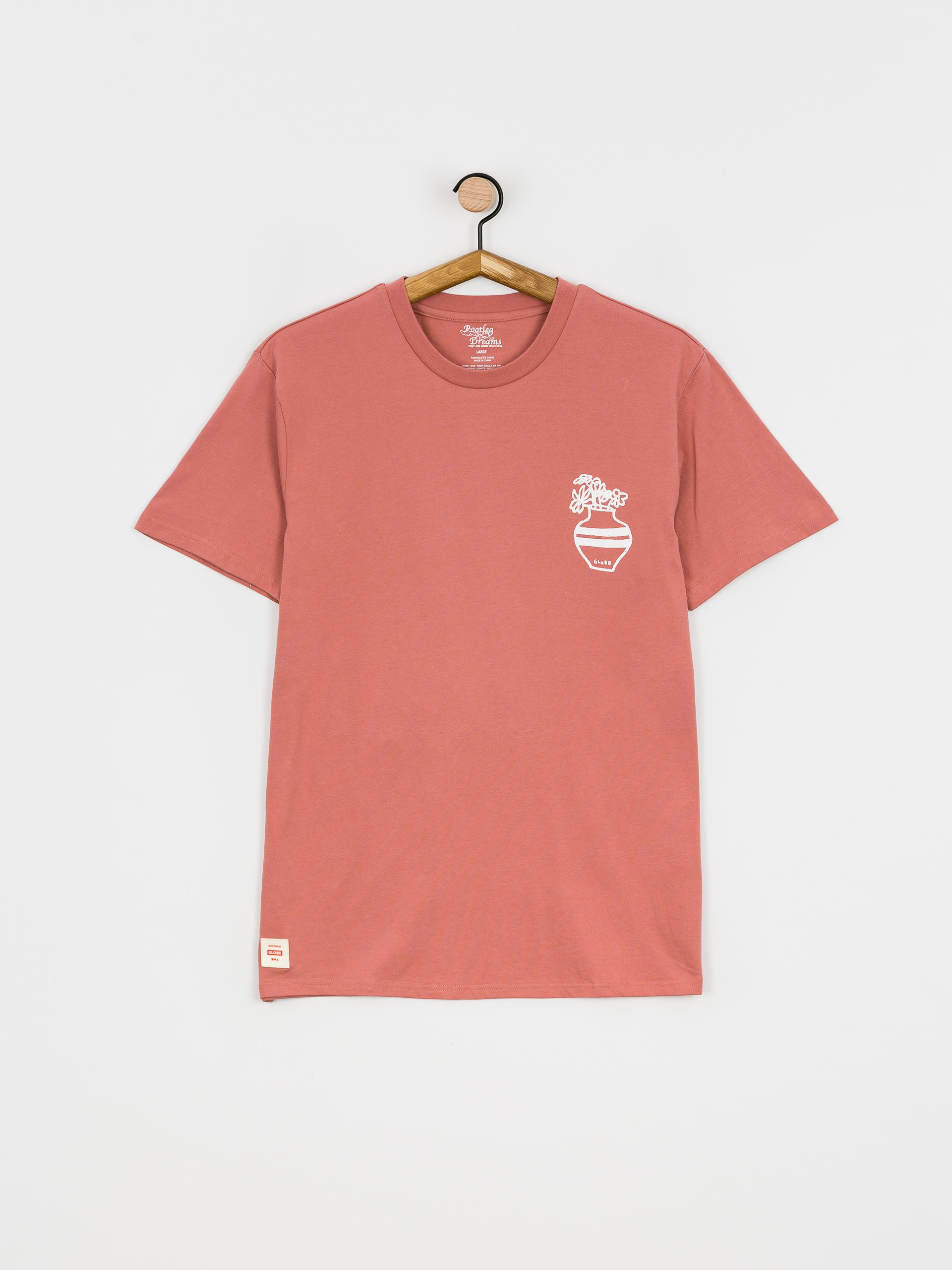 Globe Bootleg Dreams póló (red smoke)