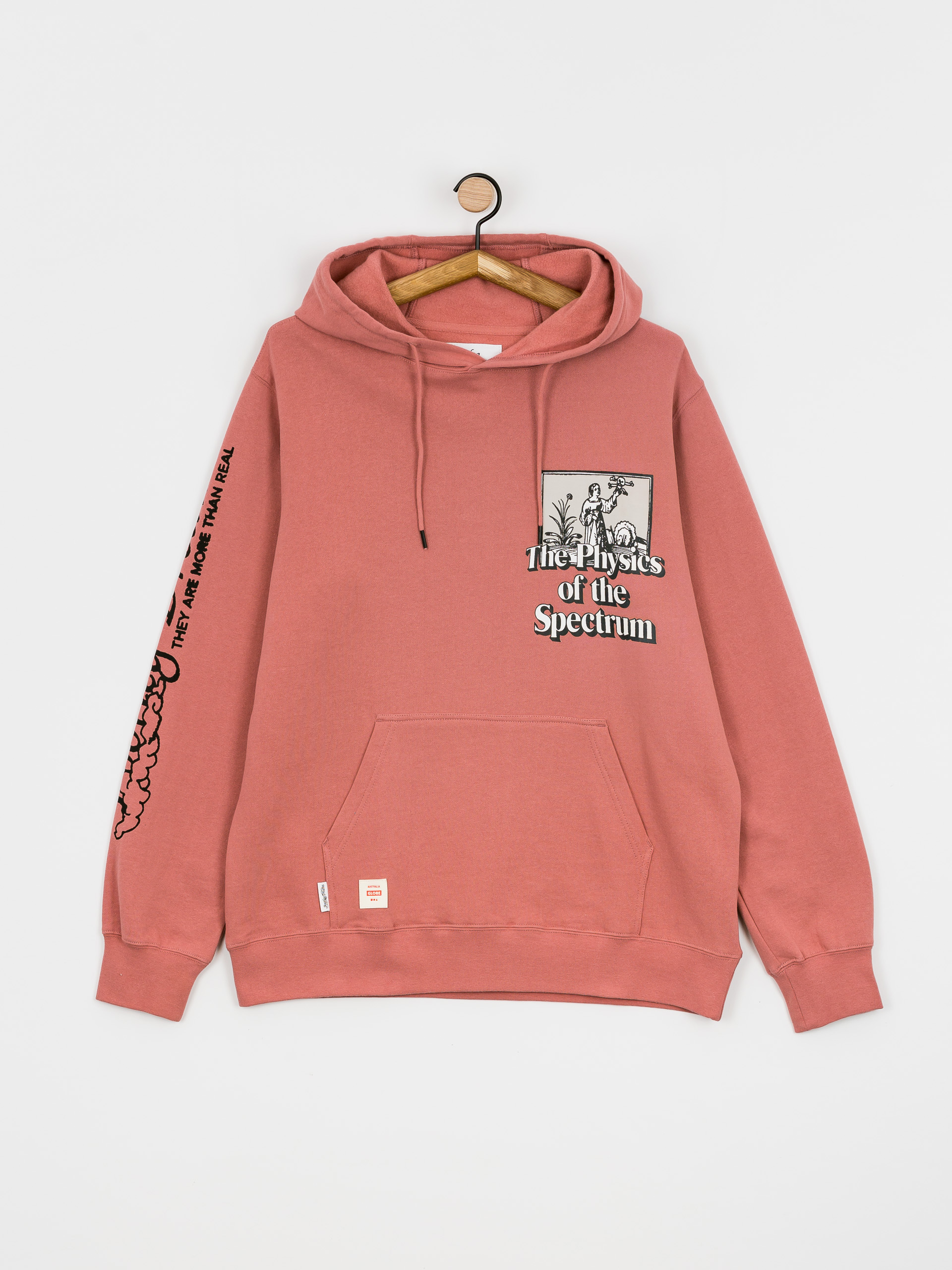 Globe The Physics HD Kapucnis pulóver (red smoke)