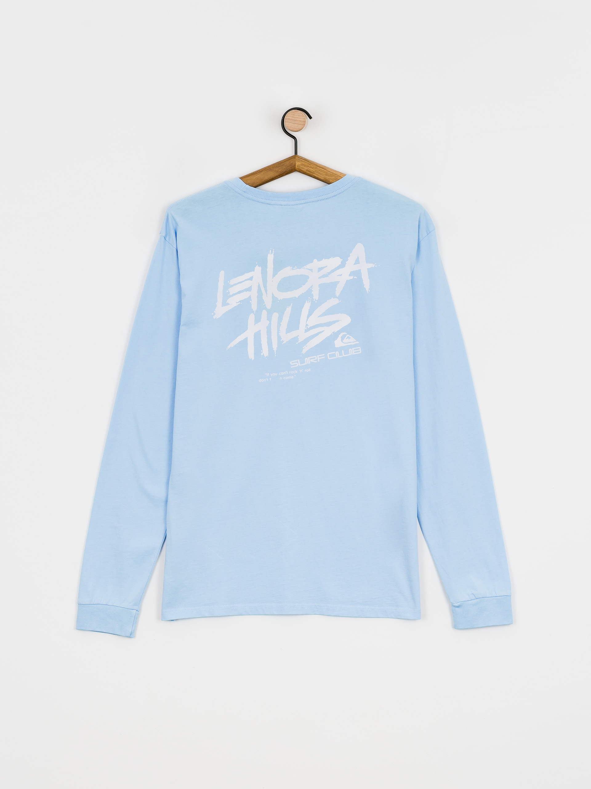 Quiksilver X Stranger Things Lenora Hills Surf Club Hosszú ujjú felső (airy blue)