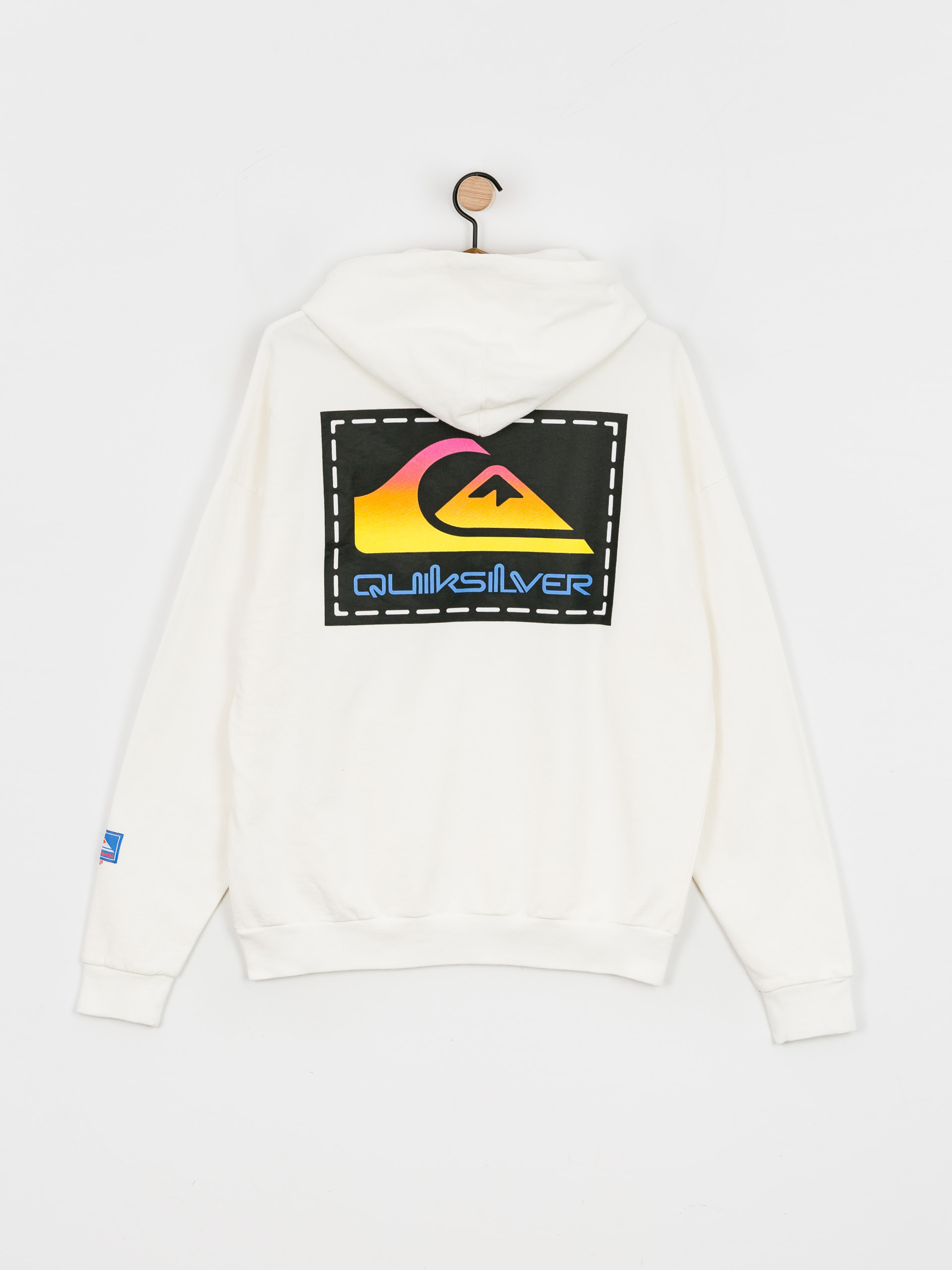 Quiksilver X Stranger Things Rainbow HD Kapucnis pulóver (white)