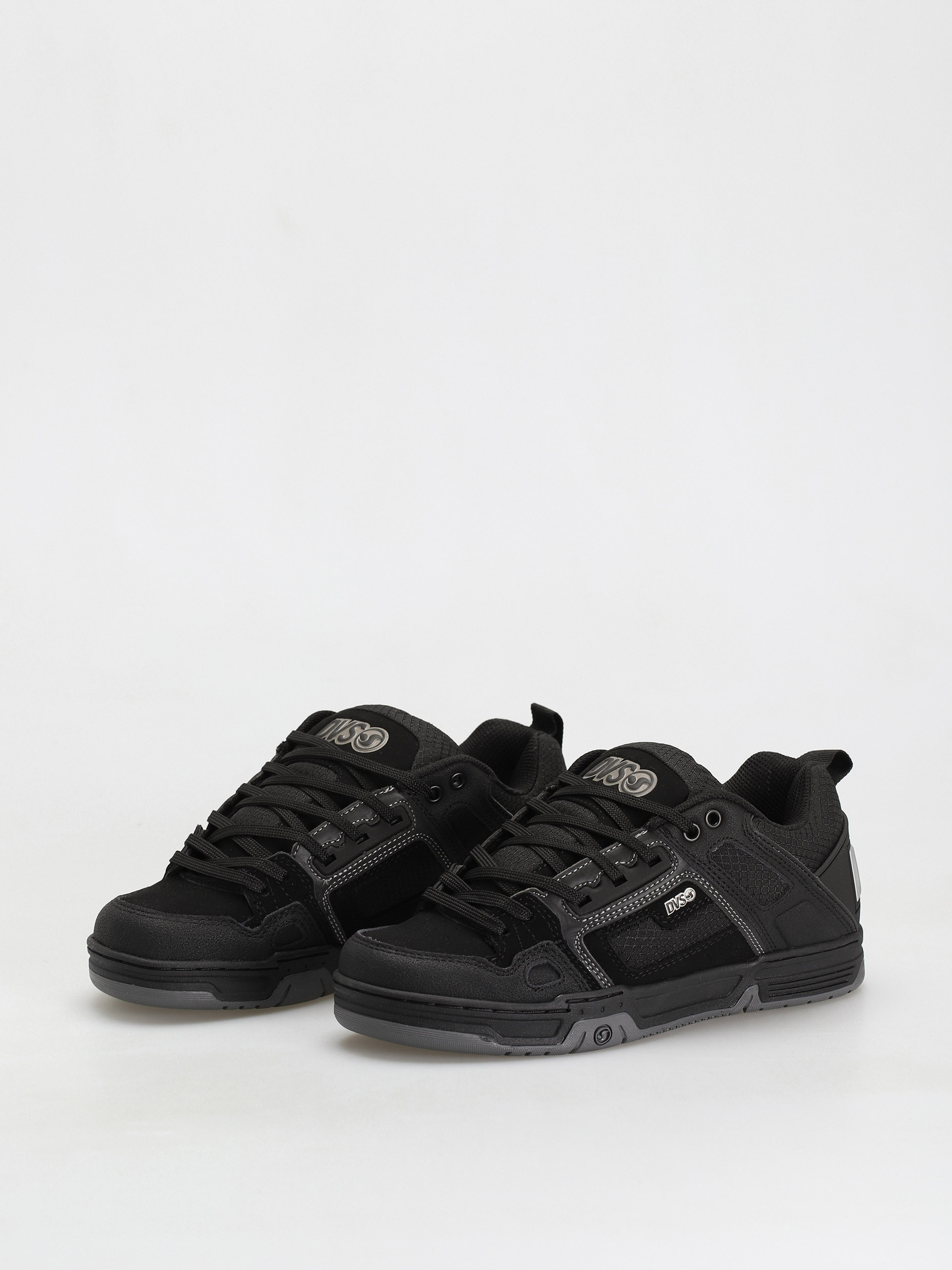 DVS Comanche Cipők (black reflective charcoal nubuck)