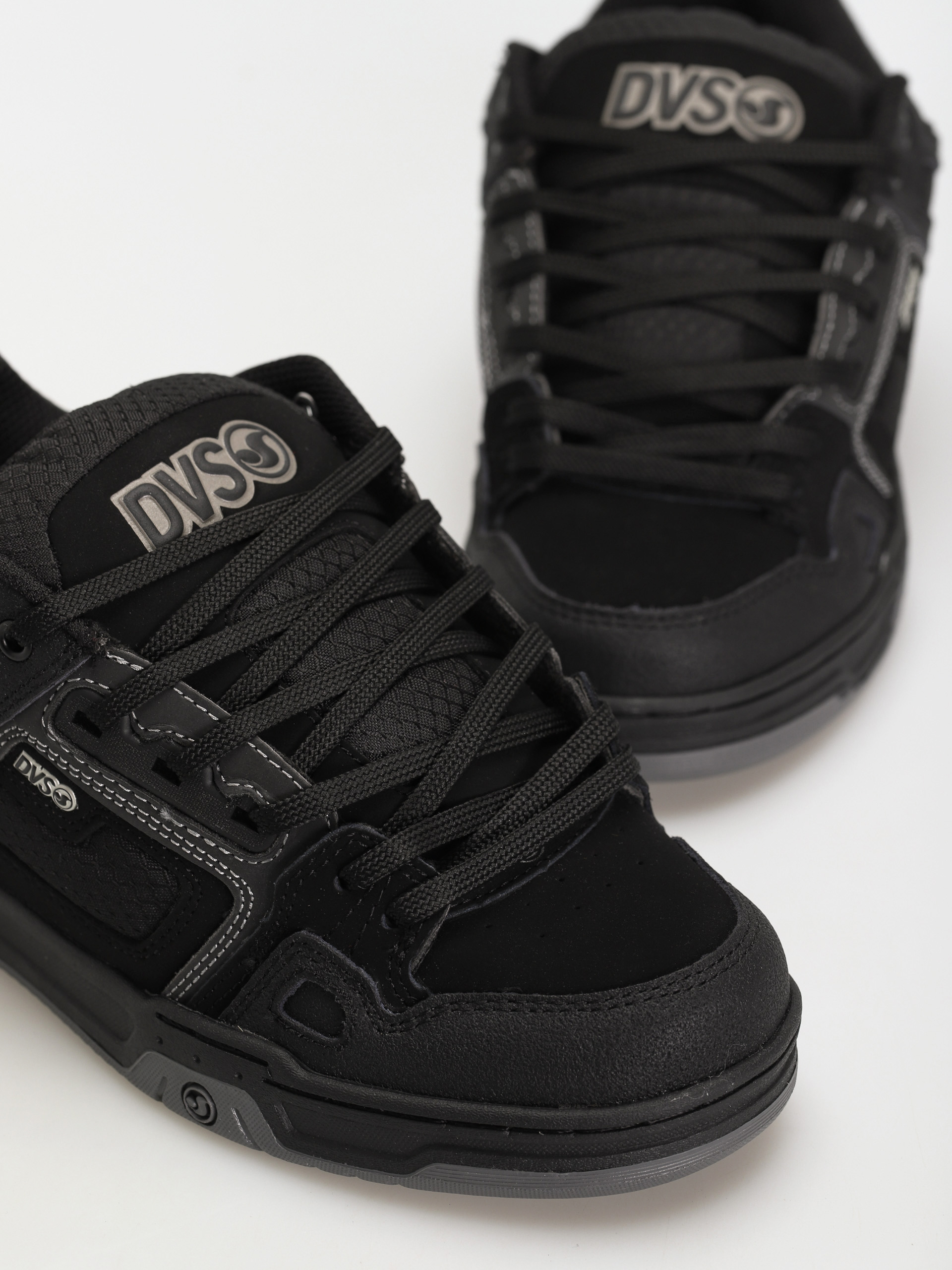 DVS Comanche Cipők (black reflective charcoal nubuck)