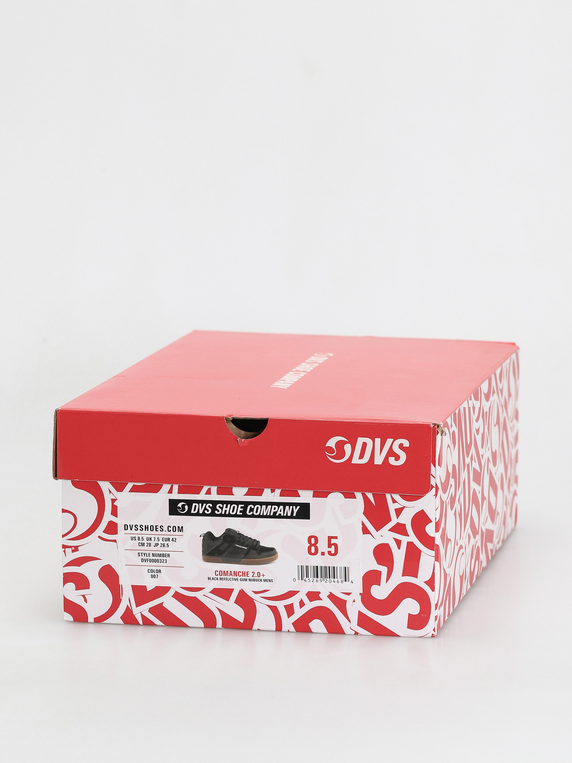 DVS Comanche 2.0+ Cipők (black refelctive gum nubuck)