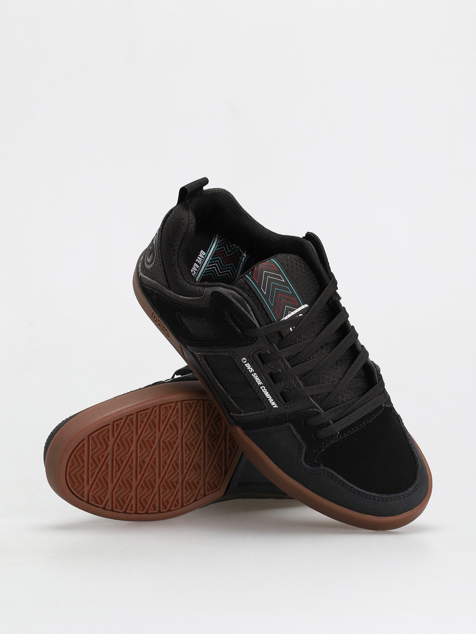DVS Comanche 2.0+ Cipők (black refelctive gum nubuck)