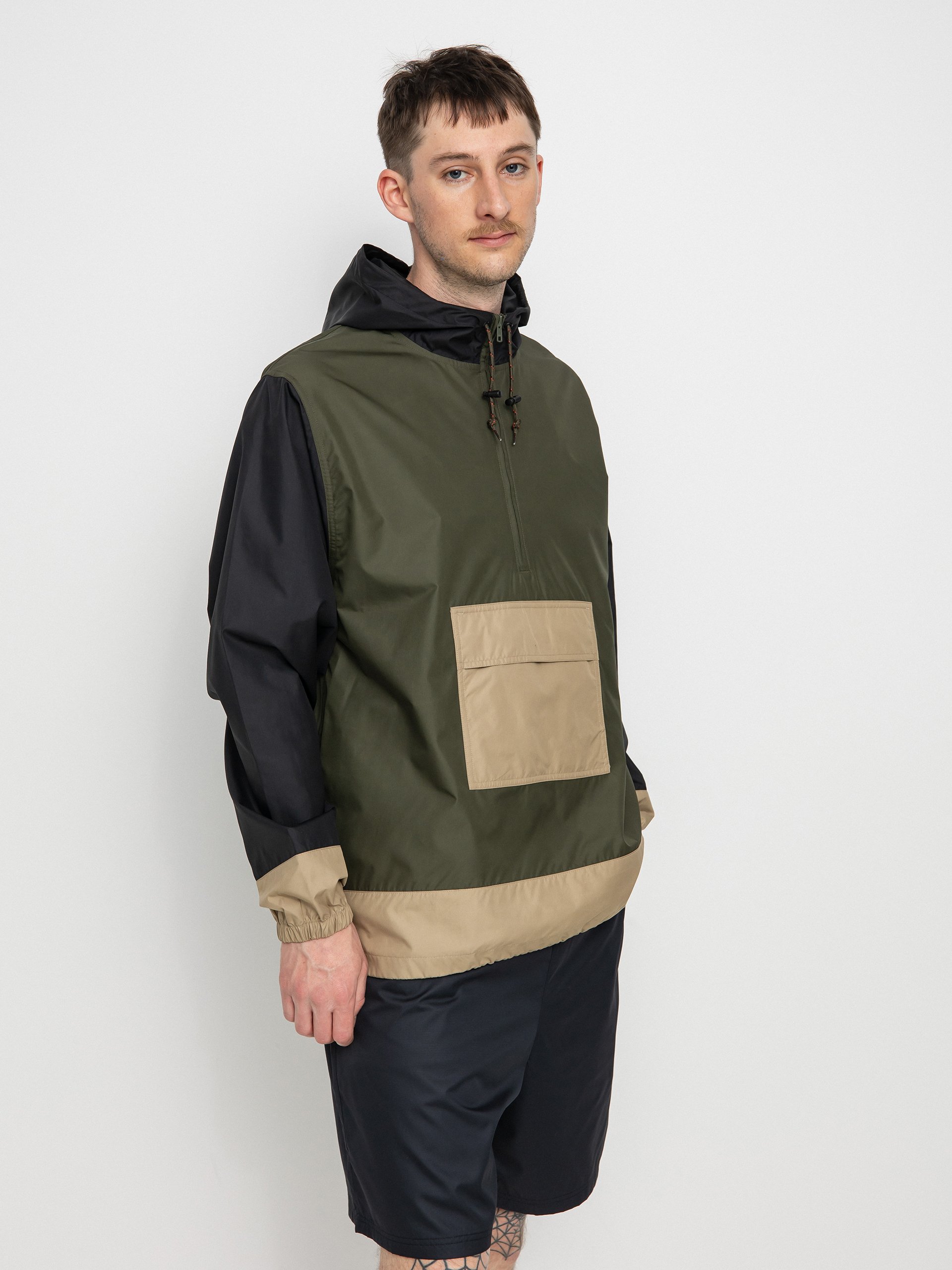 Nike SB Anorak Dzseki (cargo khaki/black)