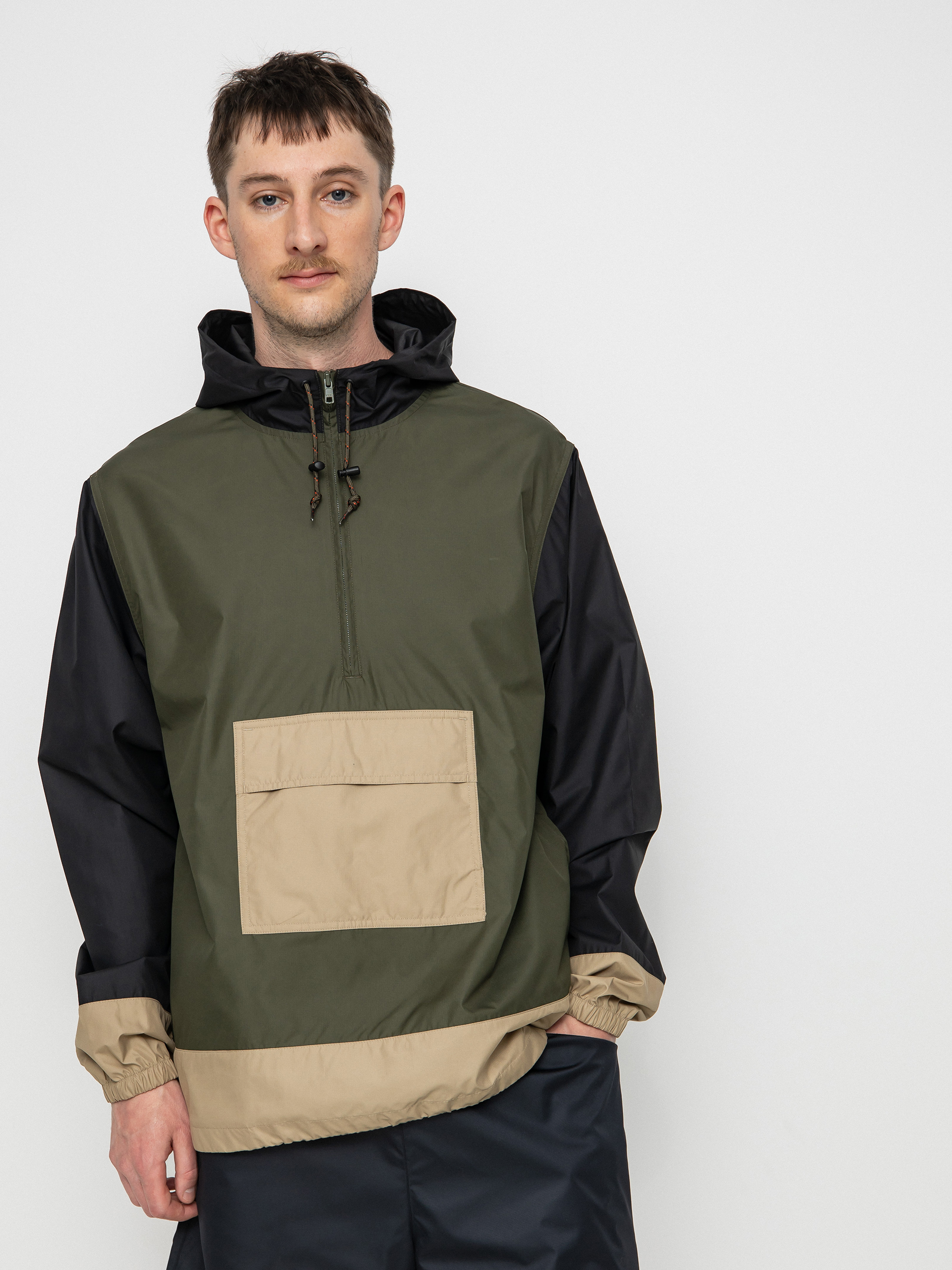 Nike SB Anorak Dzseki (cargo khaki/black)