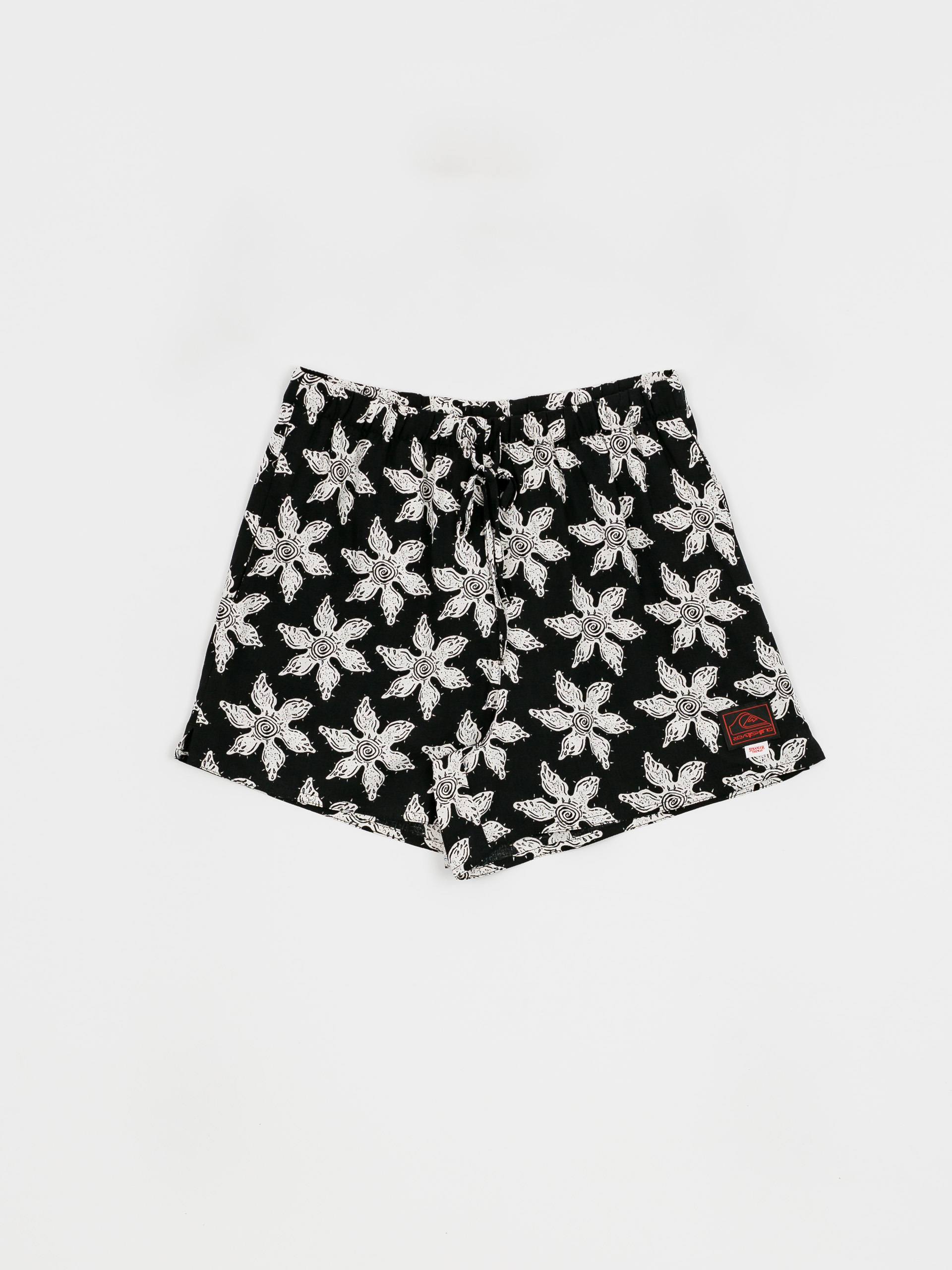 Quiksilver X Stranger Things Upside Down Rövidnadrág Wmn (upsidown monster flower black)