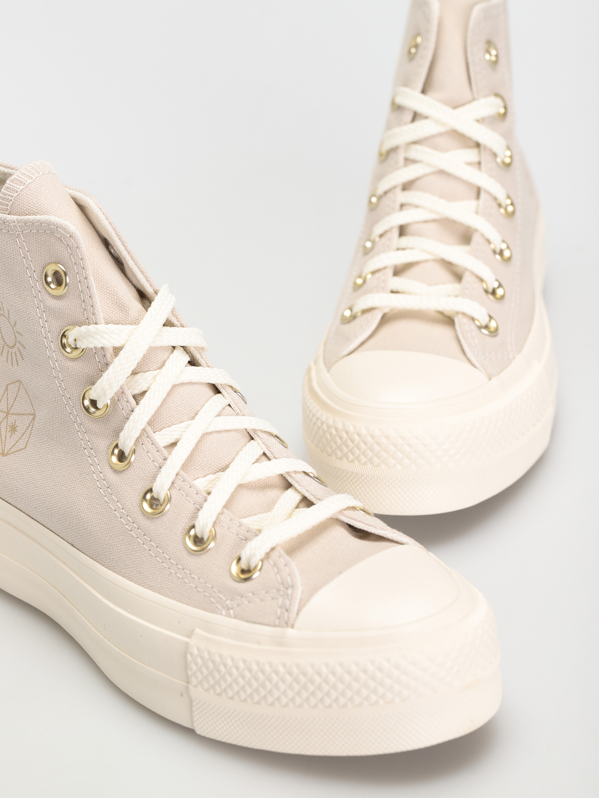 Converse Chuck Taylor All Star Lift Hi Cipők Wmn (desert sand/egret)