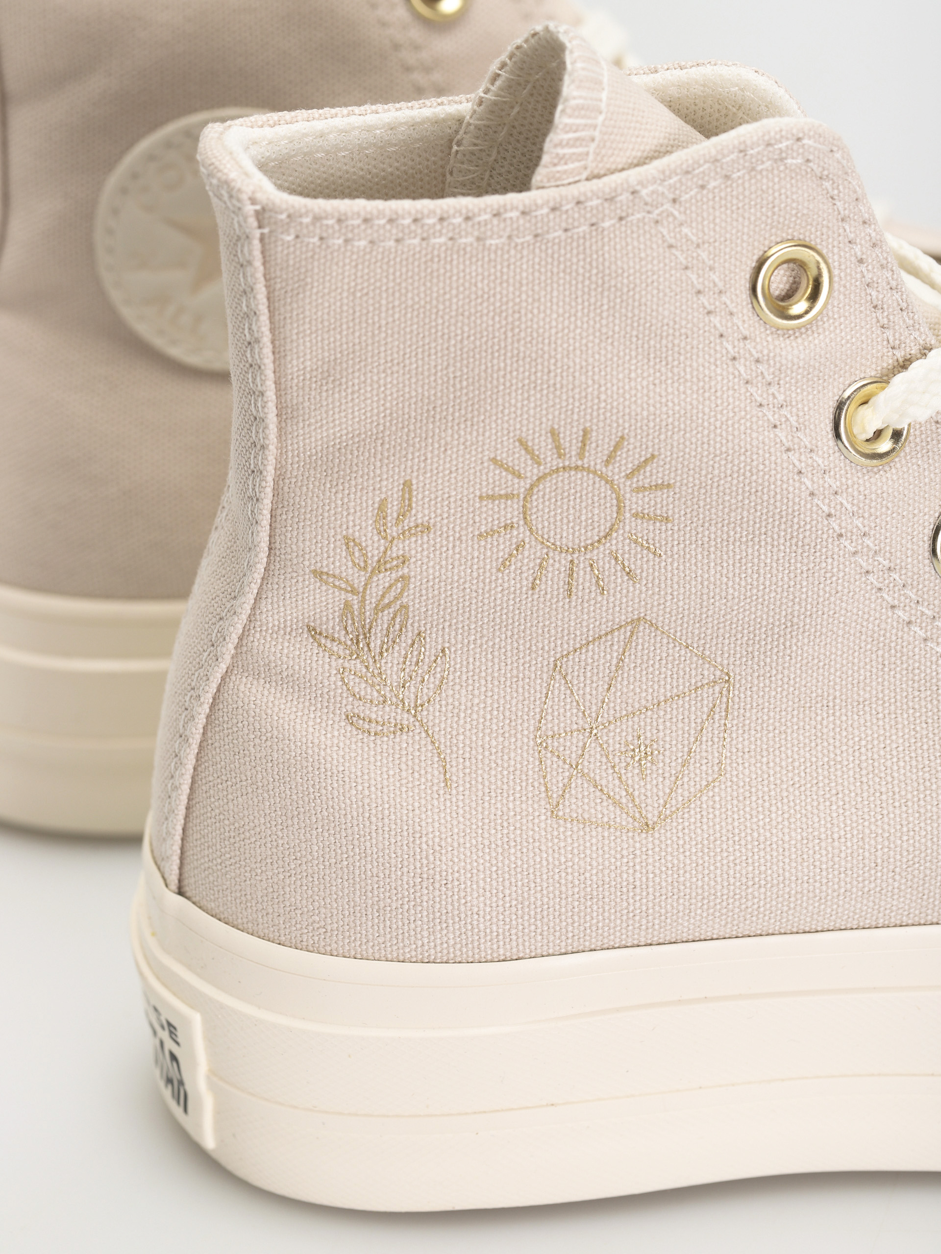 Converse Chuck Taylor All Star Lift Hi Cipők Wmn (desert sand/egret)