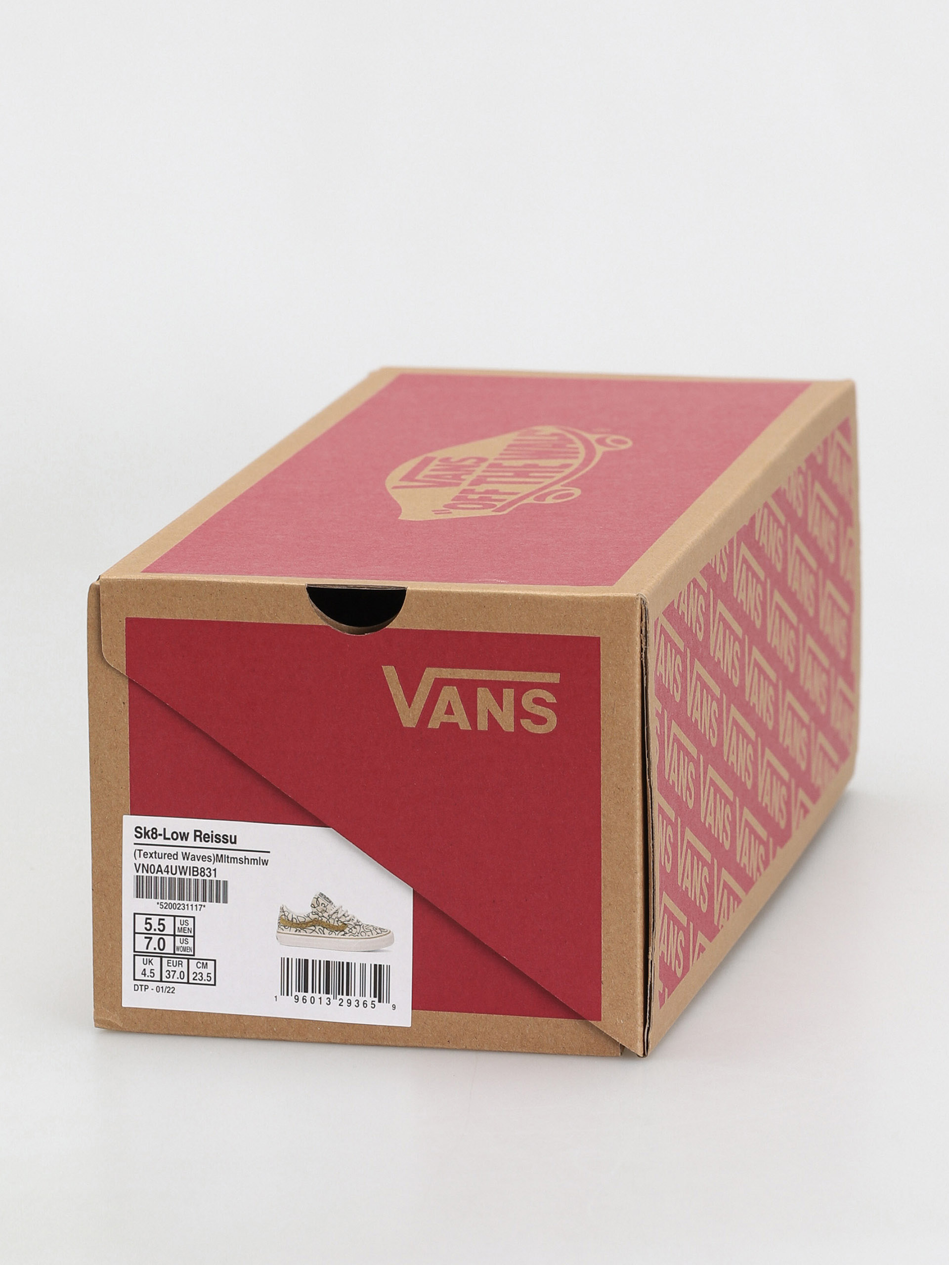 Vans Sk8 Low Reissue Sf Cipők (textured waves/multi/marshmallow)