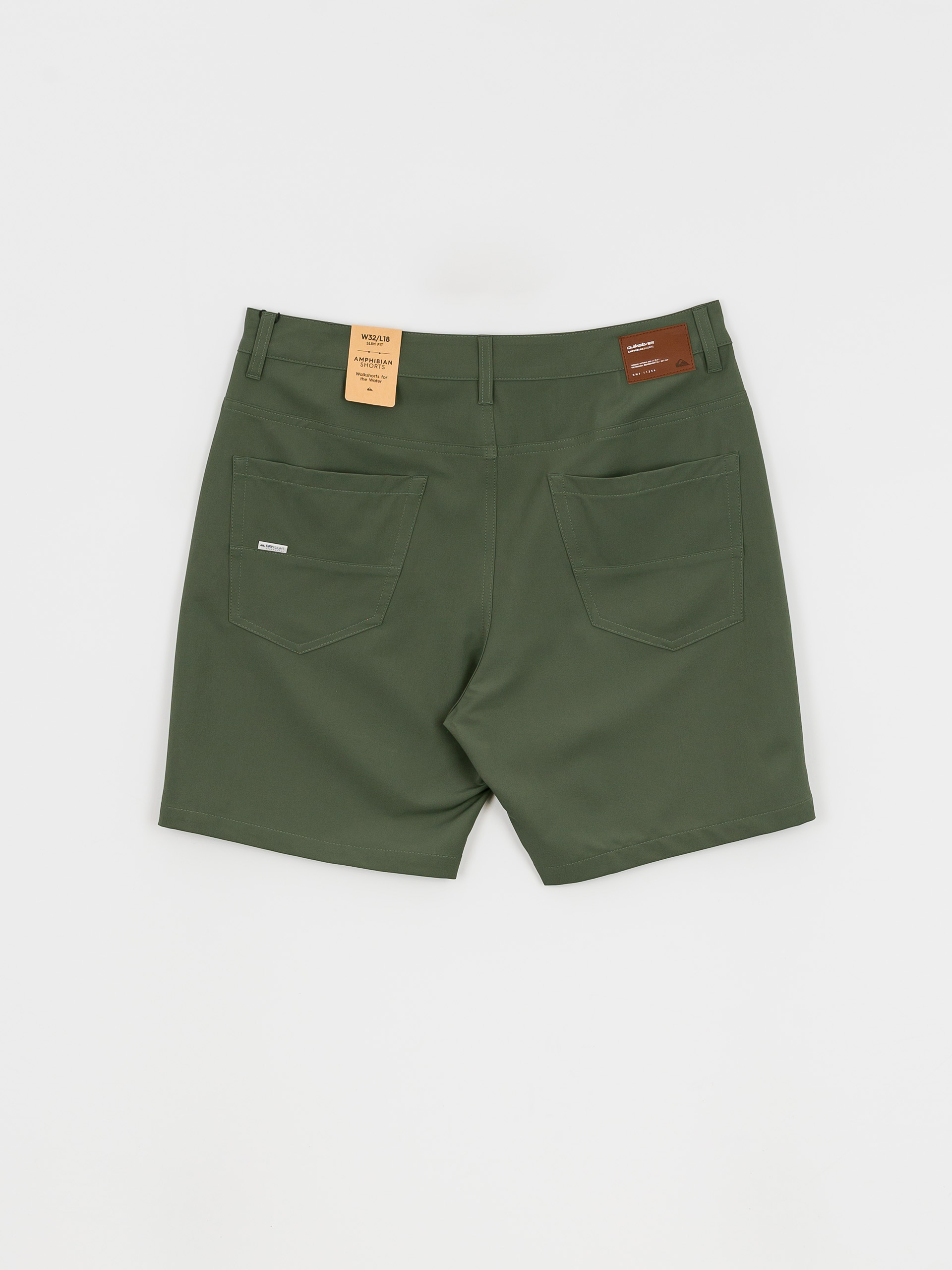 Quiksilver Nelson Drytwill Amphibian 18 Rövidnadrág (thyme)