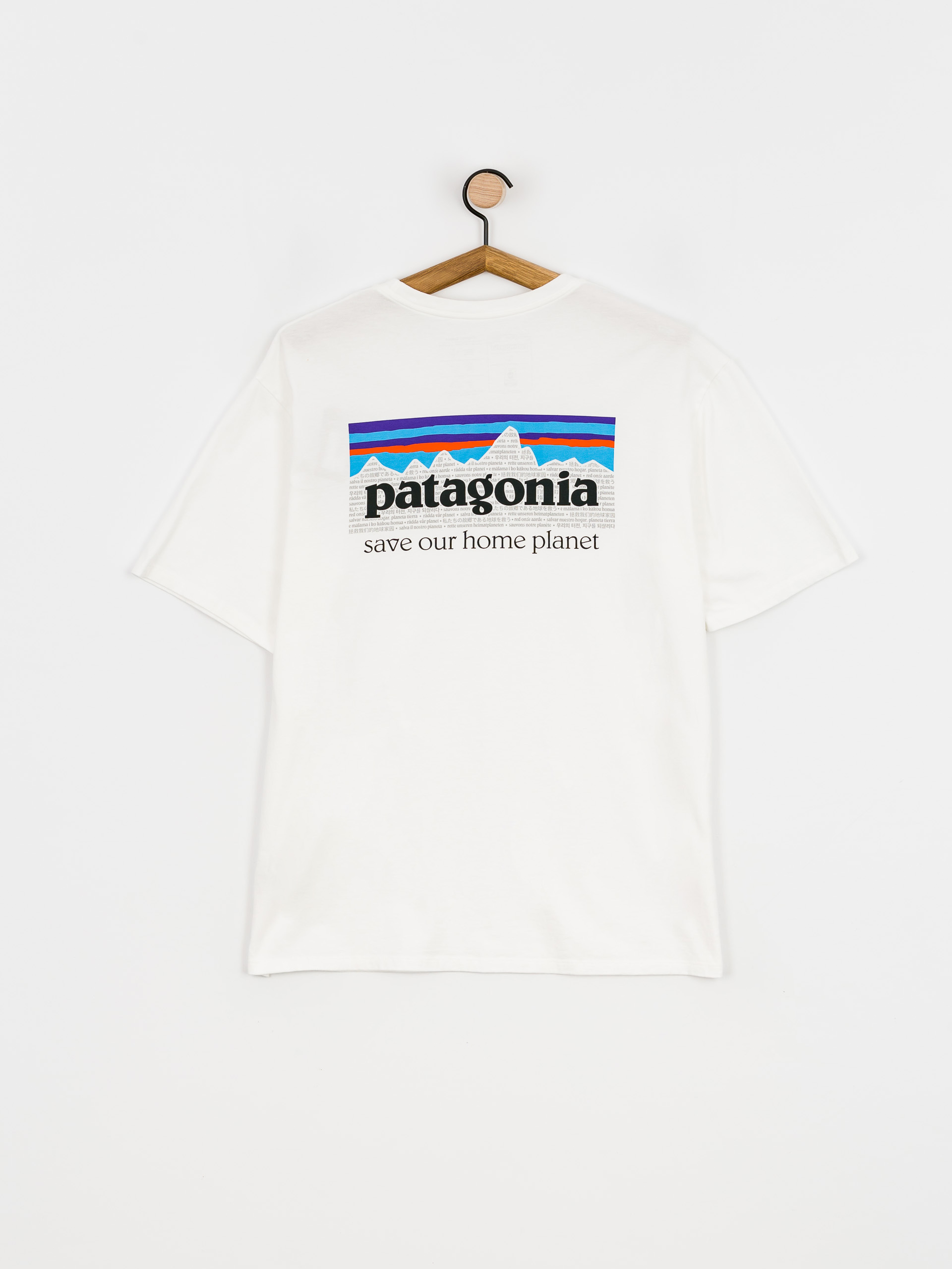 Patagonia P 6 Mission Organic póló (white)
