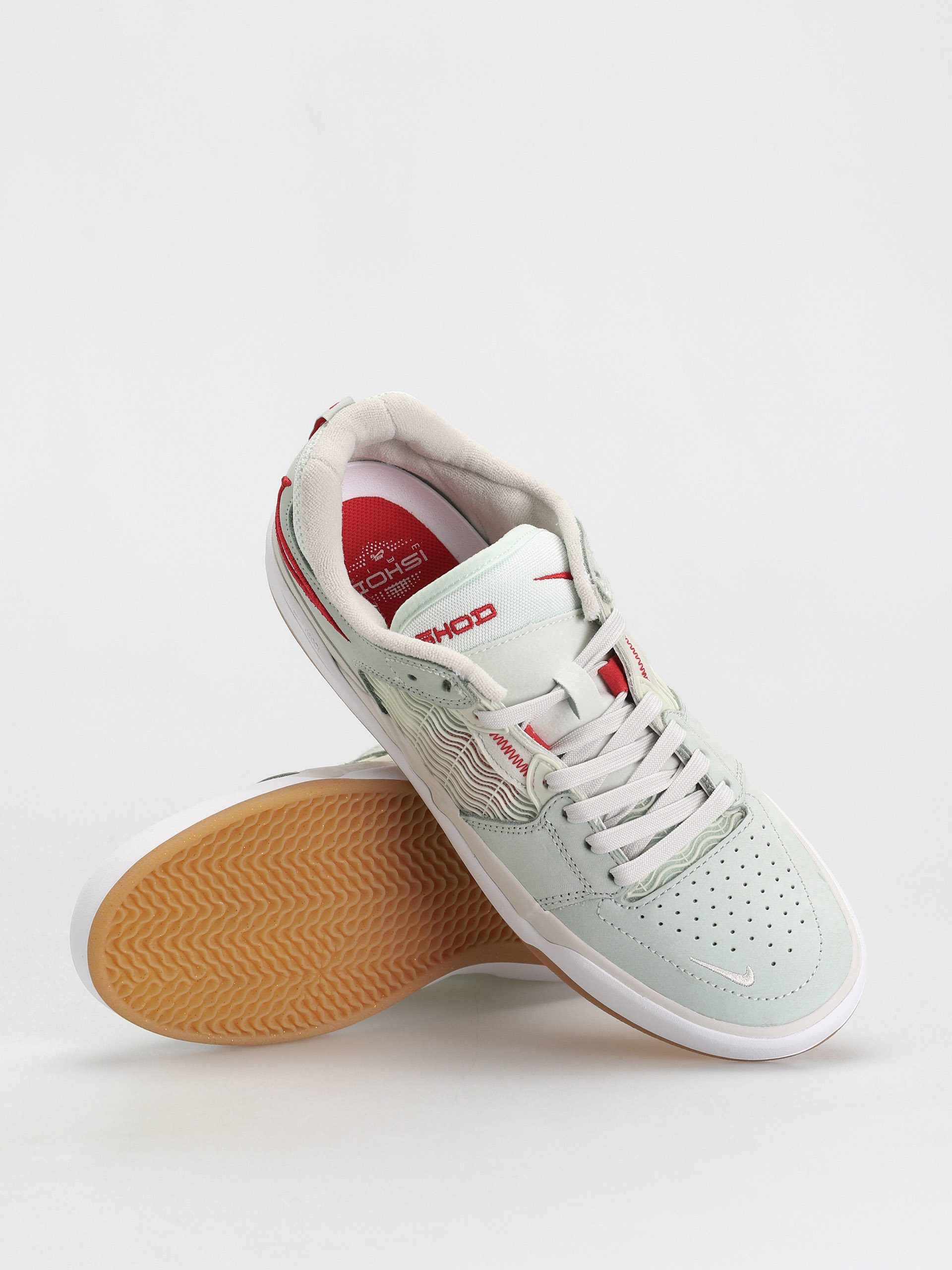 Nike SB Ishod Wair Premium Cipők (seafoam/university red barely green)