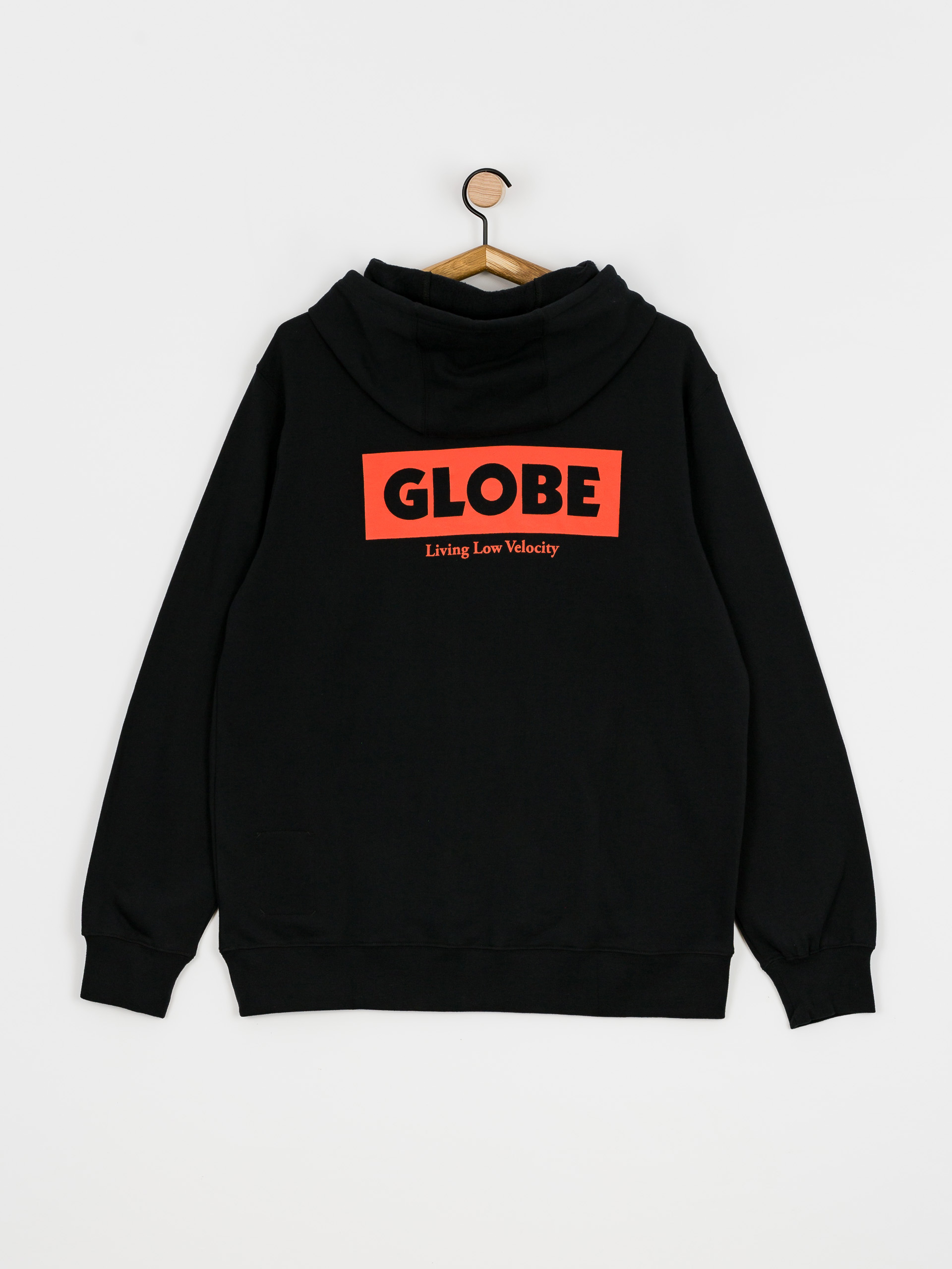 Globe Living Low Velocity HD Kapucnis pulóver (black)