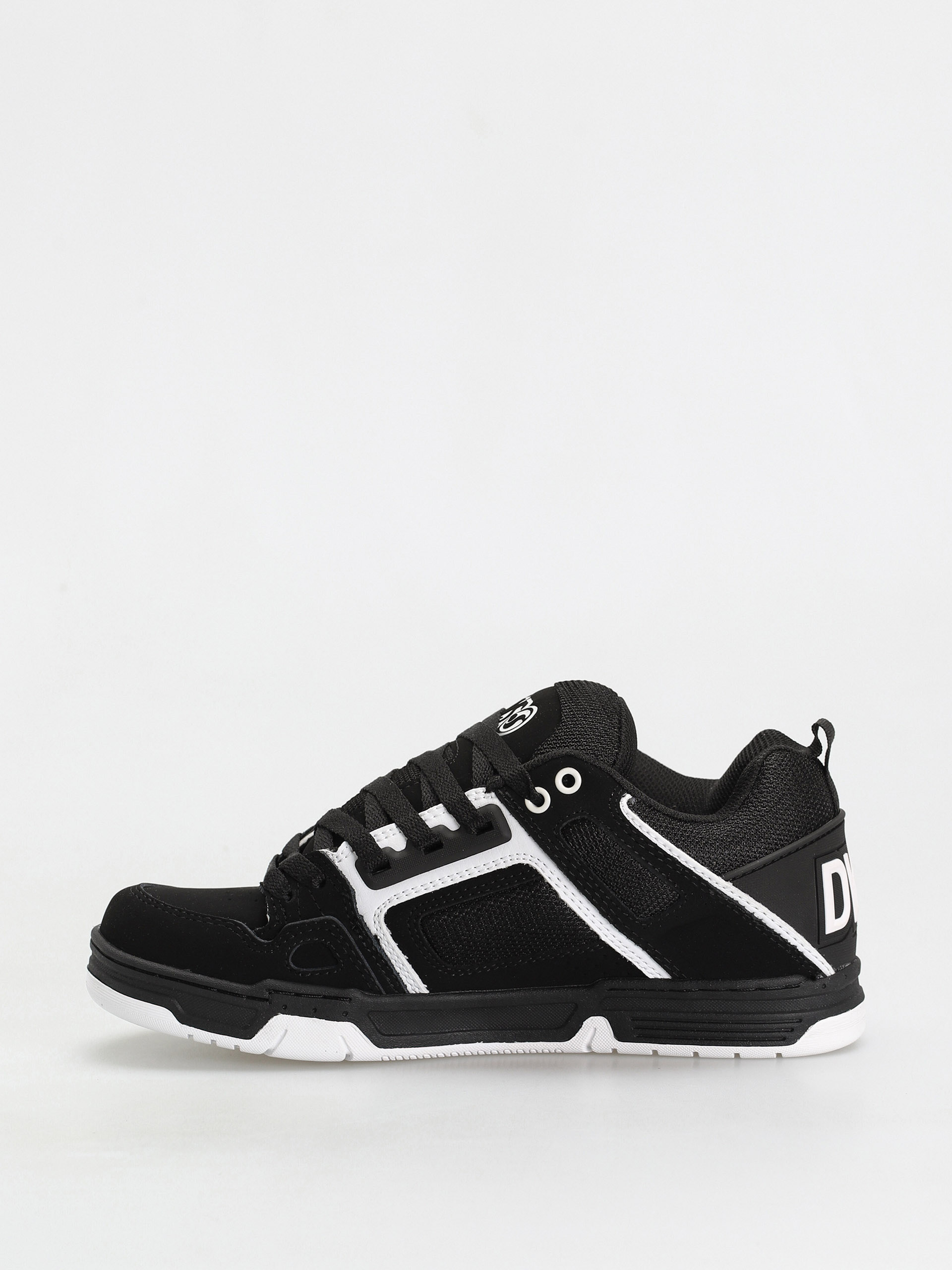 DVS Comanche Cipők (black white leather nubuck)