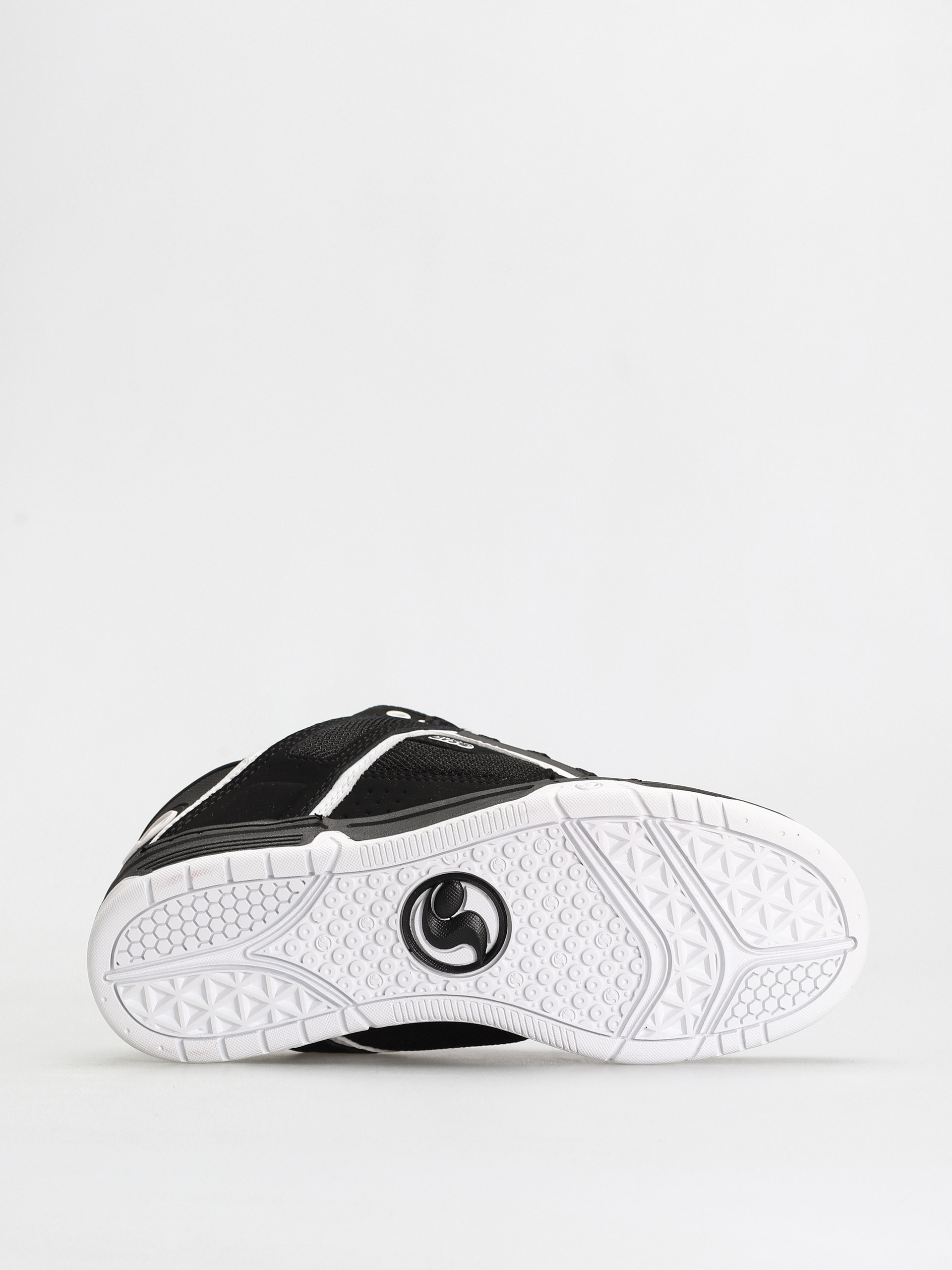 DVS Comanche Cipők (black white leather nubuck)