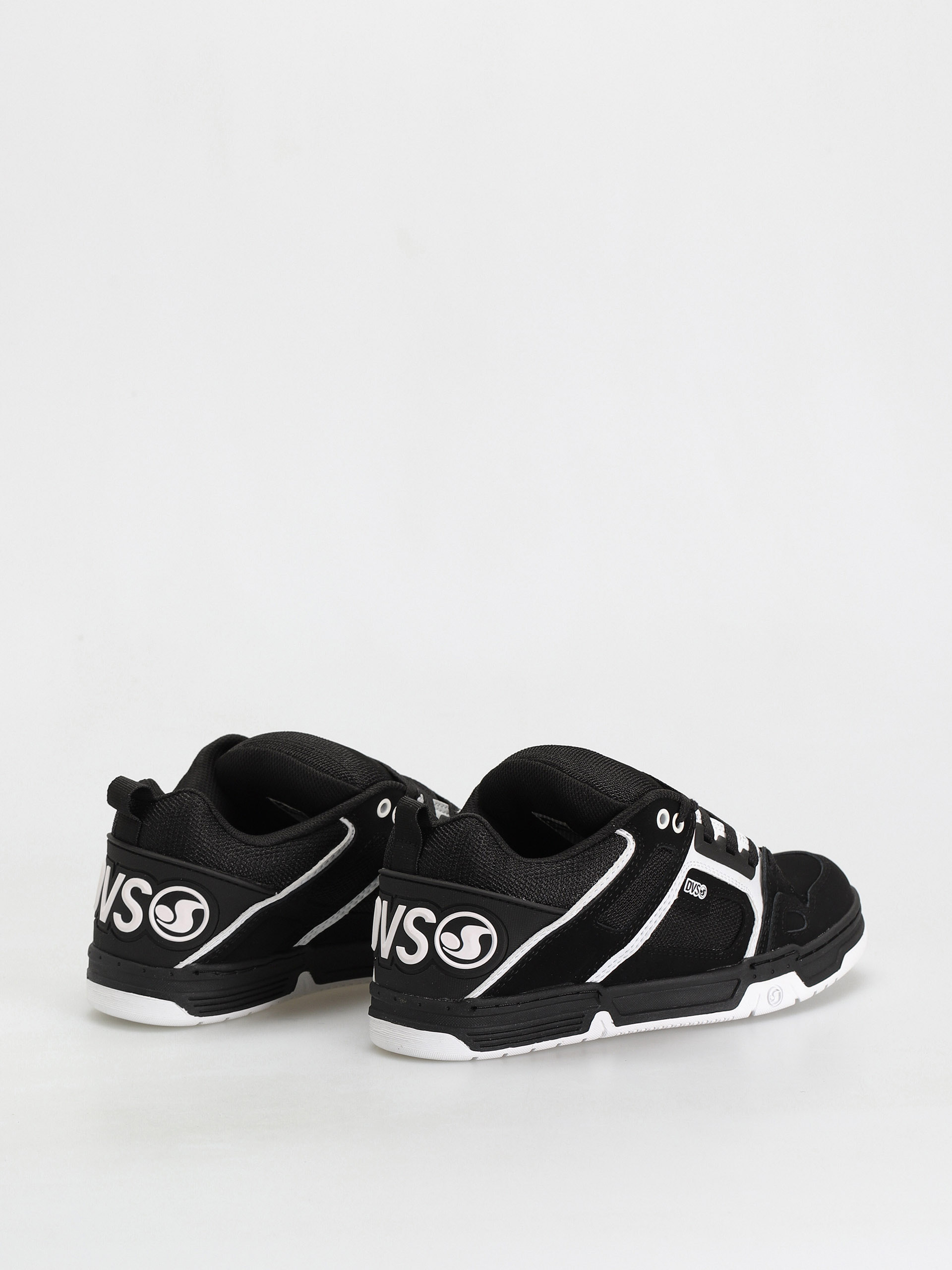 DVS Comanche Cipők (black white leather nubuck)