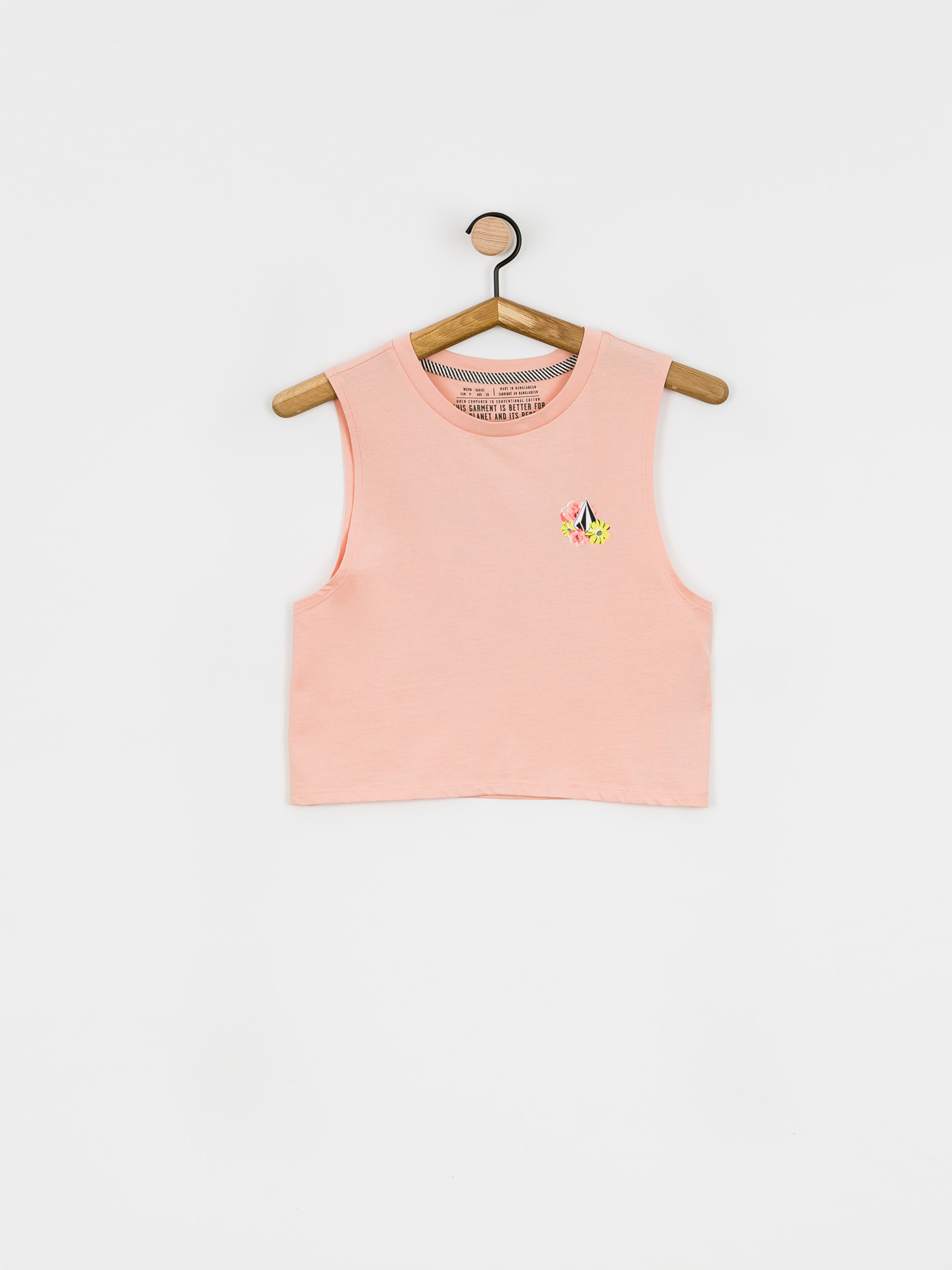 Volcom Stone Hour Crop póló Wmn (hazey pink)