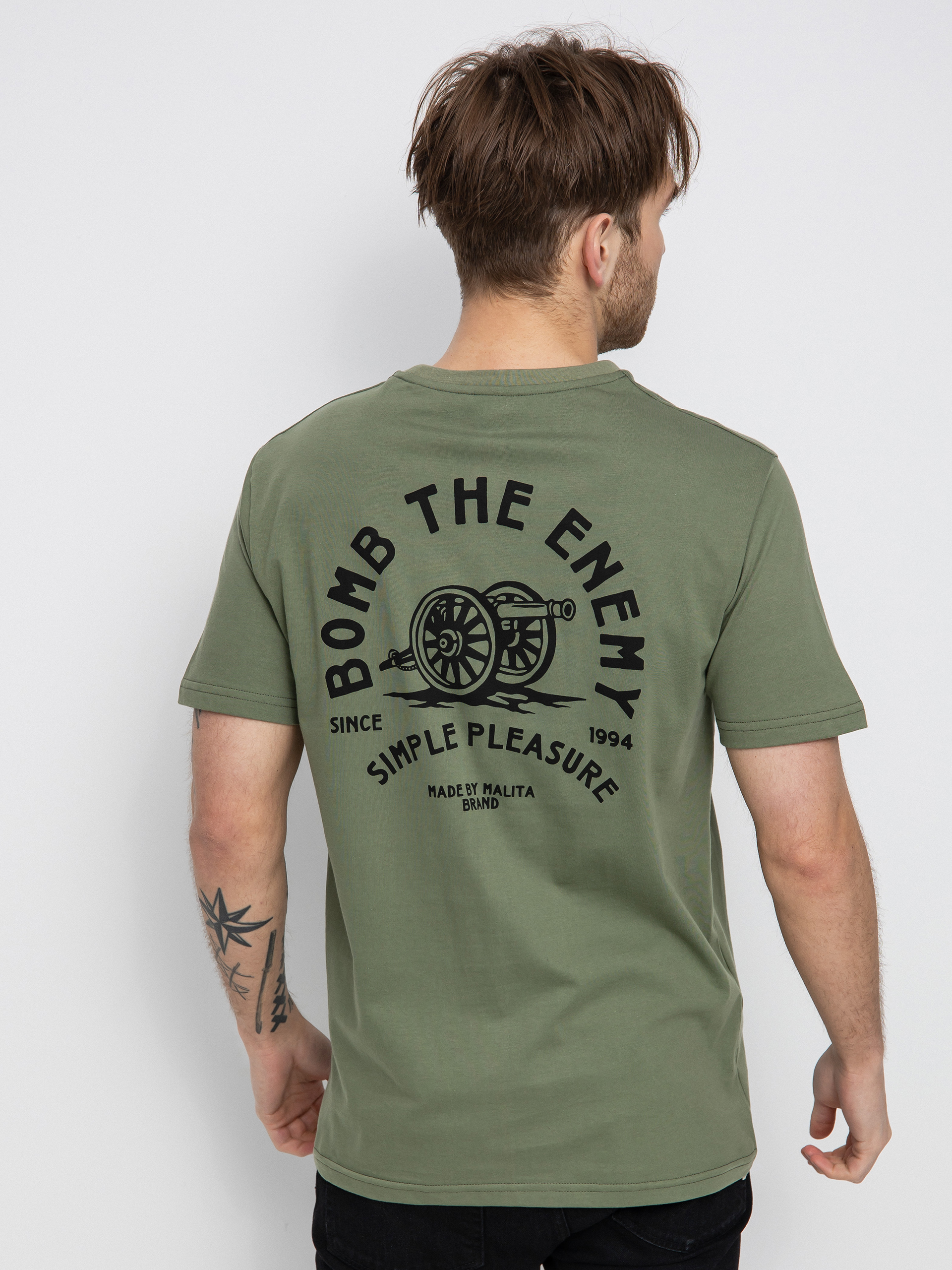 Malita Bomb póló (olive)