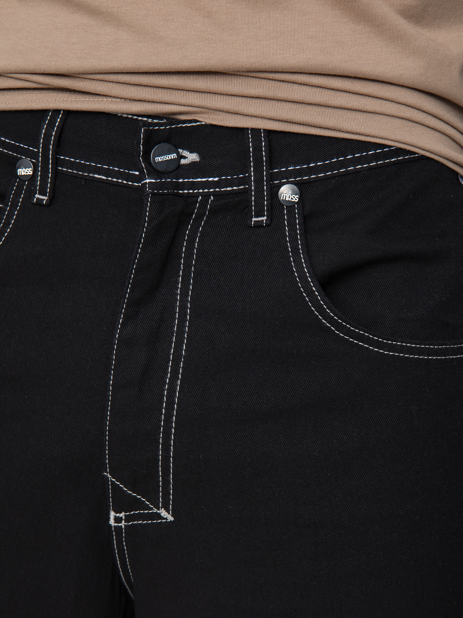 MassDnm Craft Baggy Fit Rövidnadrág (black)