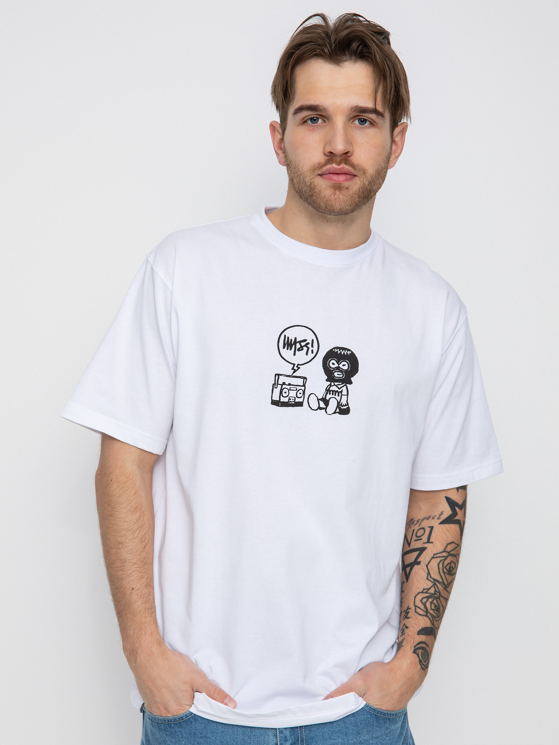 MassDnm Hard Knock Life póló (white)