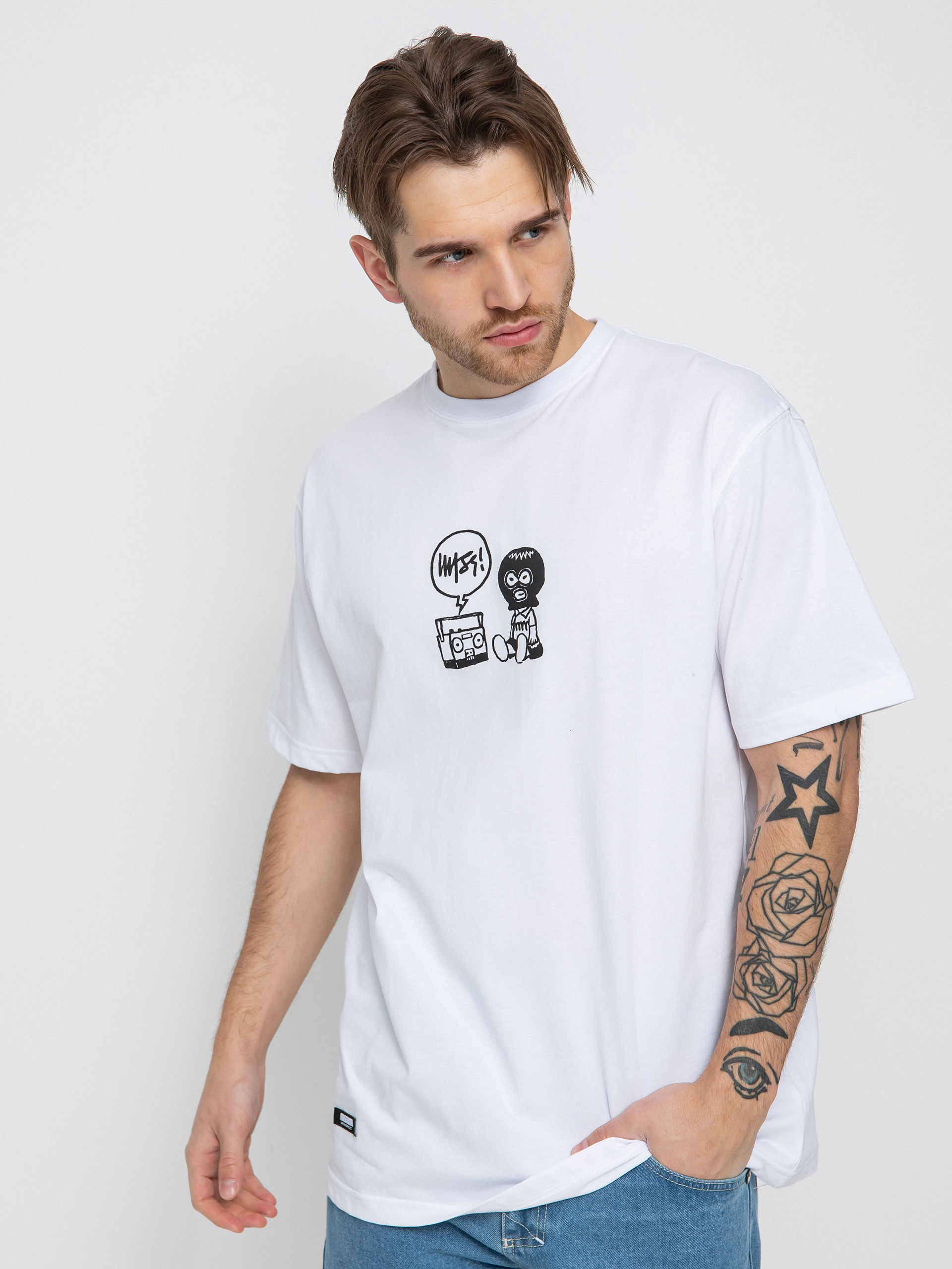 MassDnm Hard Knock Life póló (white)