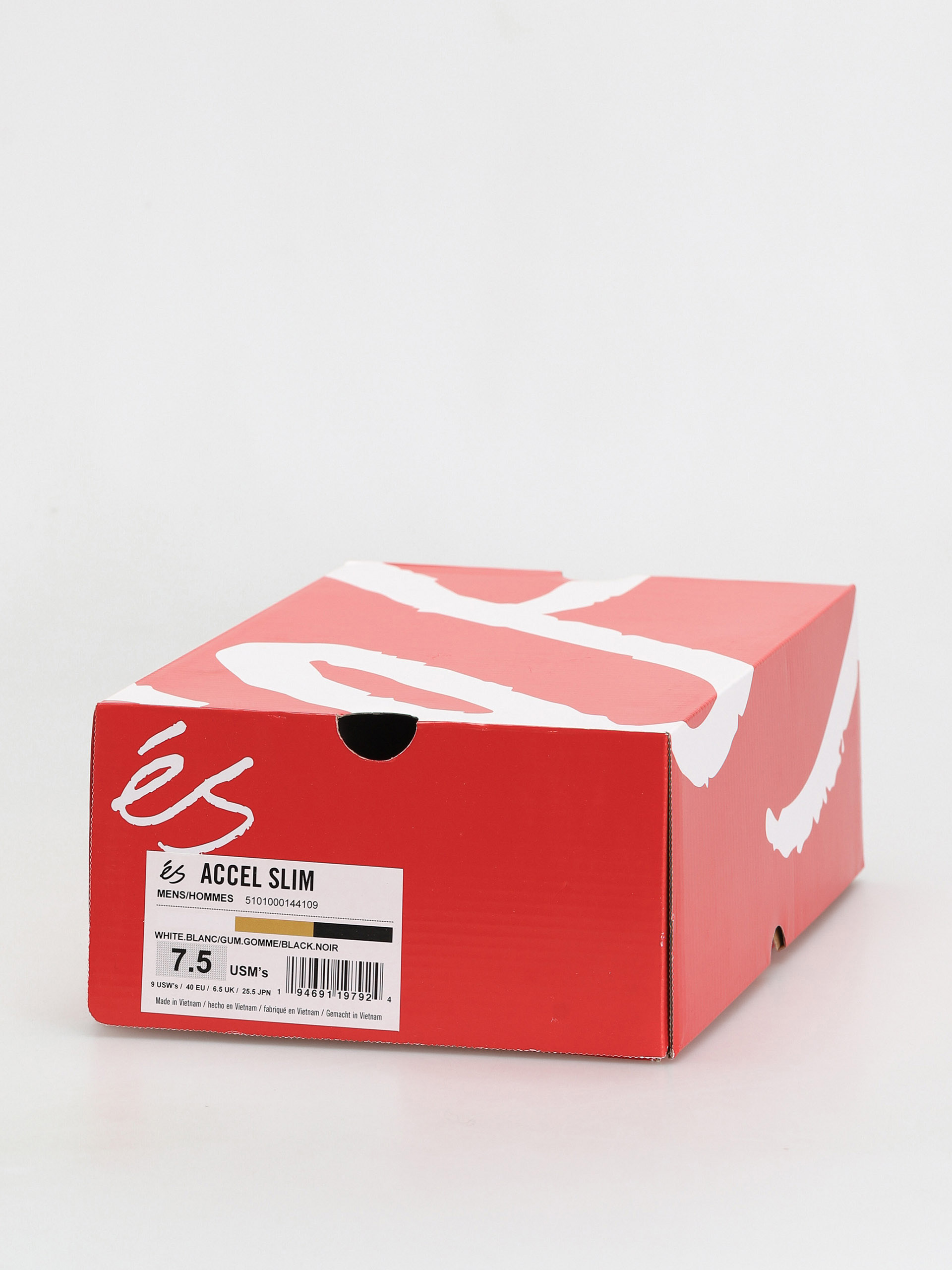 eS Accel Slim Cipők (white/gum/black)