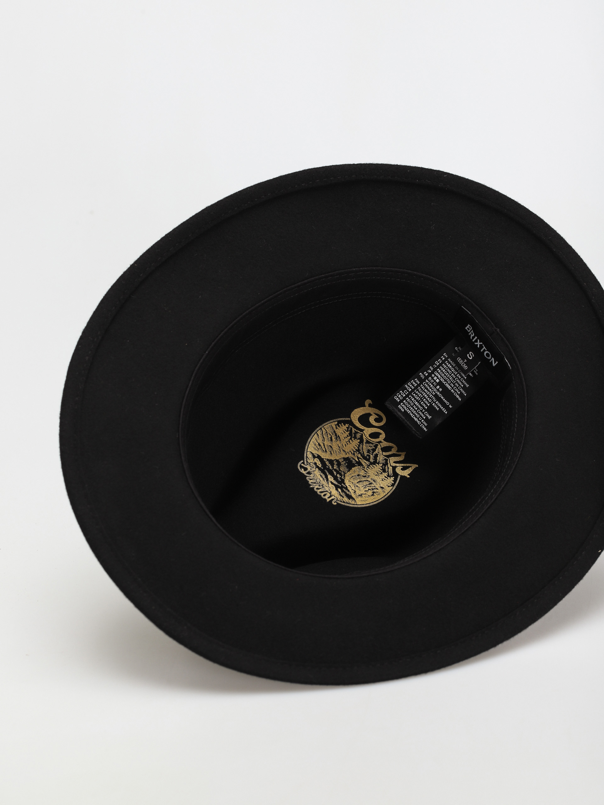 Brixton Coors Rocky Fedora Kalap (black)