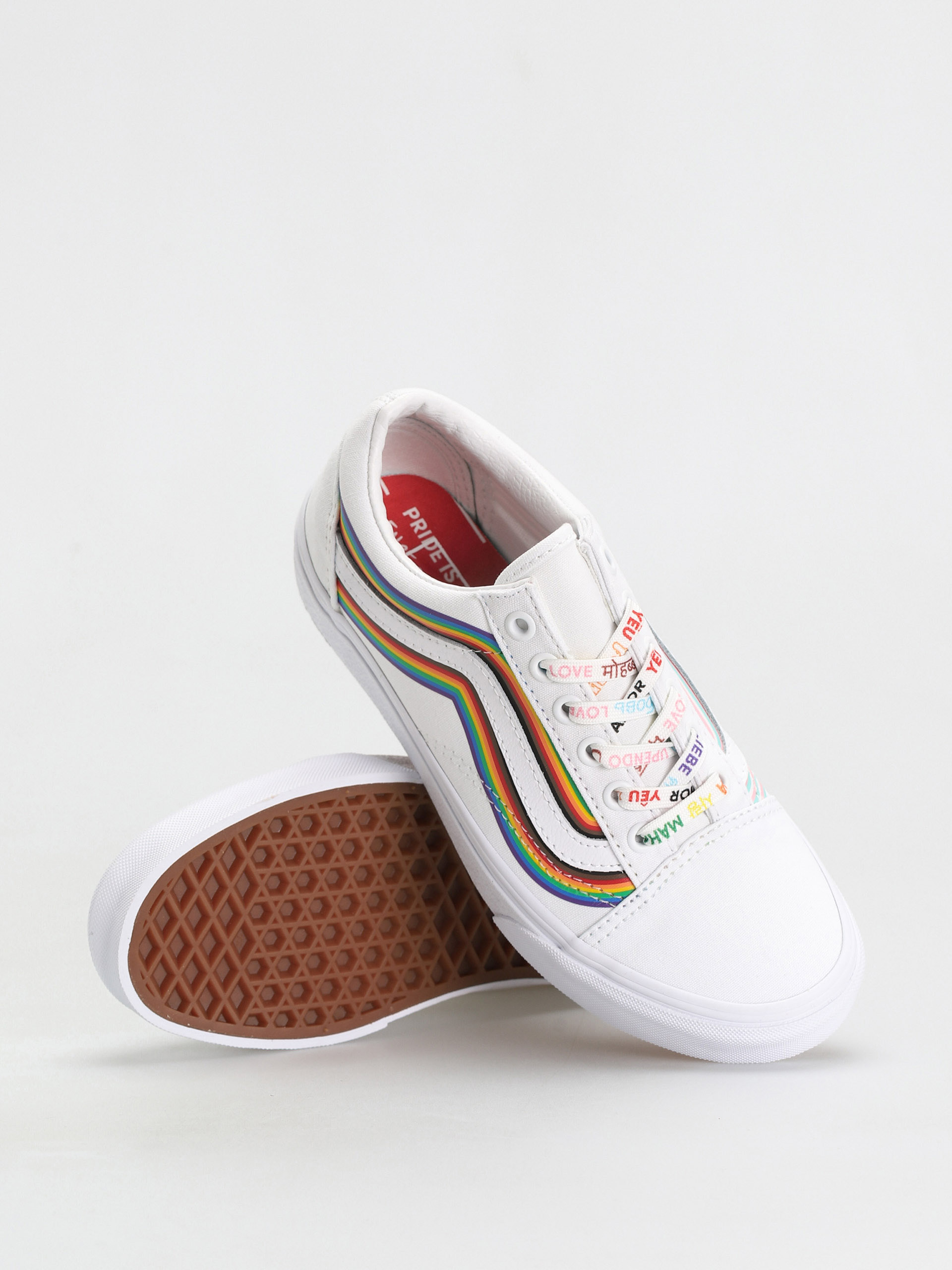Vans Old Skool Cipők (pride/white/true white)