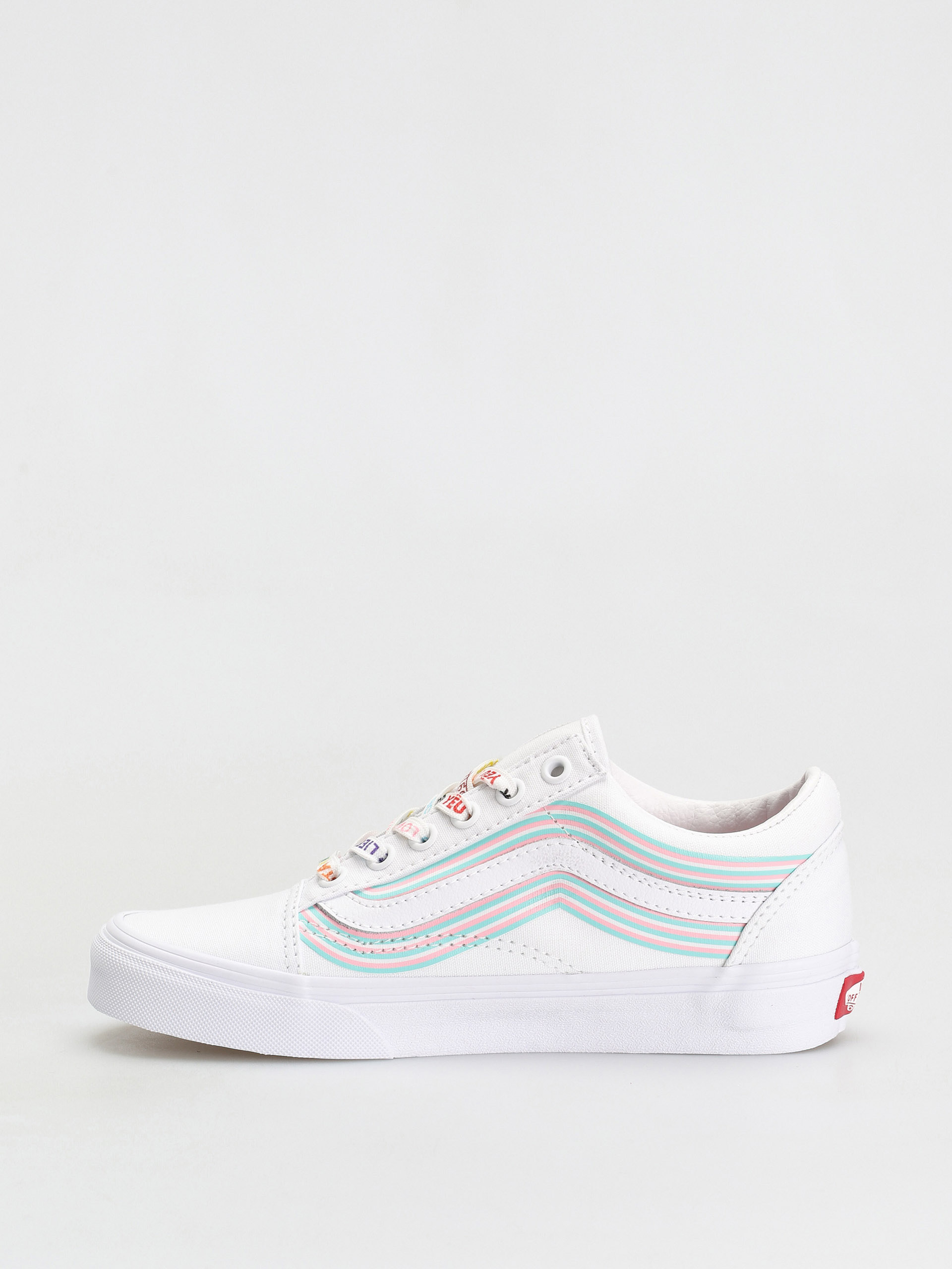 Vans Old Skool Cipők (pride/white/true white)