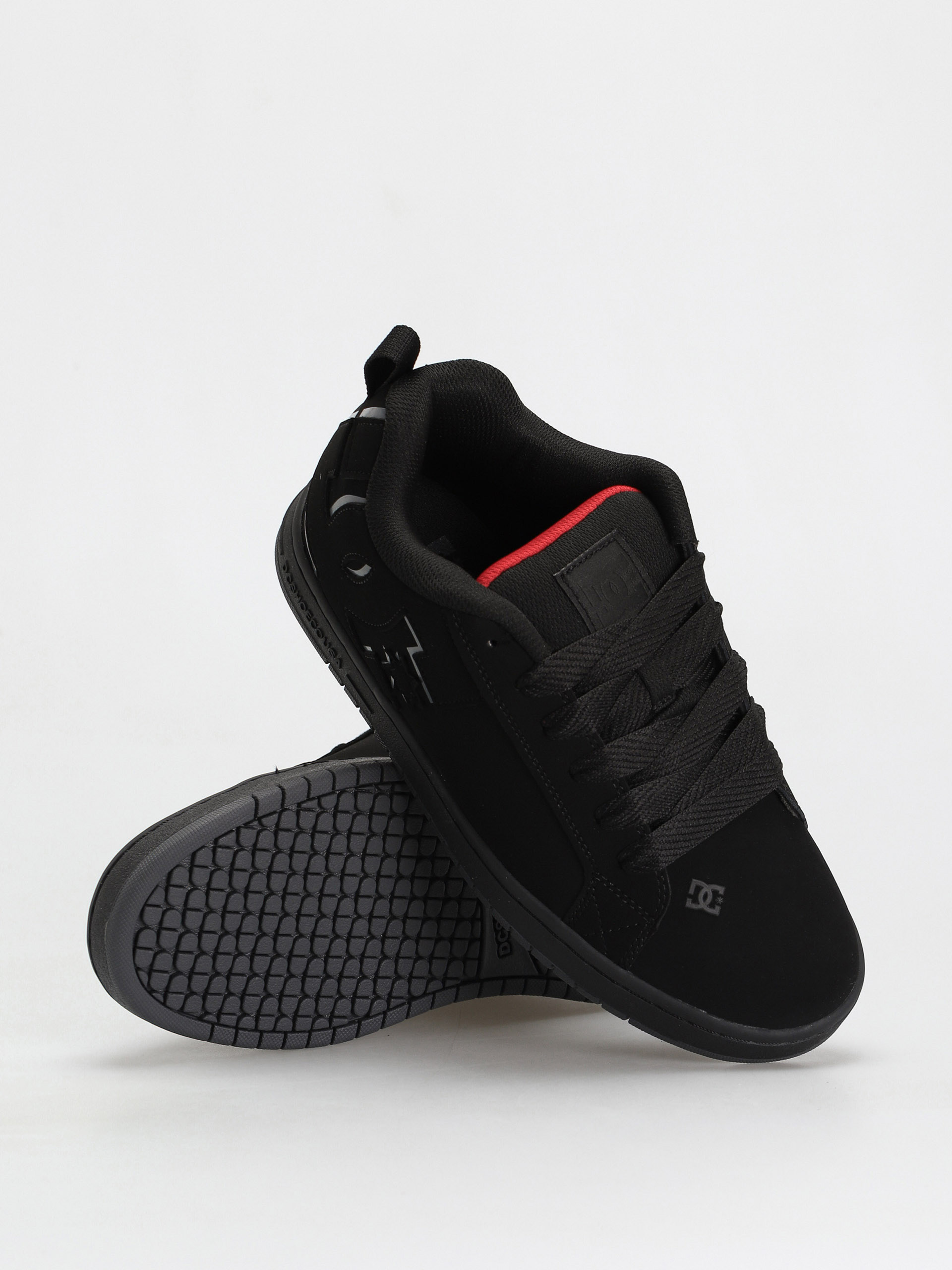 DC Court Graffik Cipők (black/red)