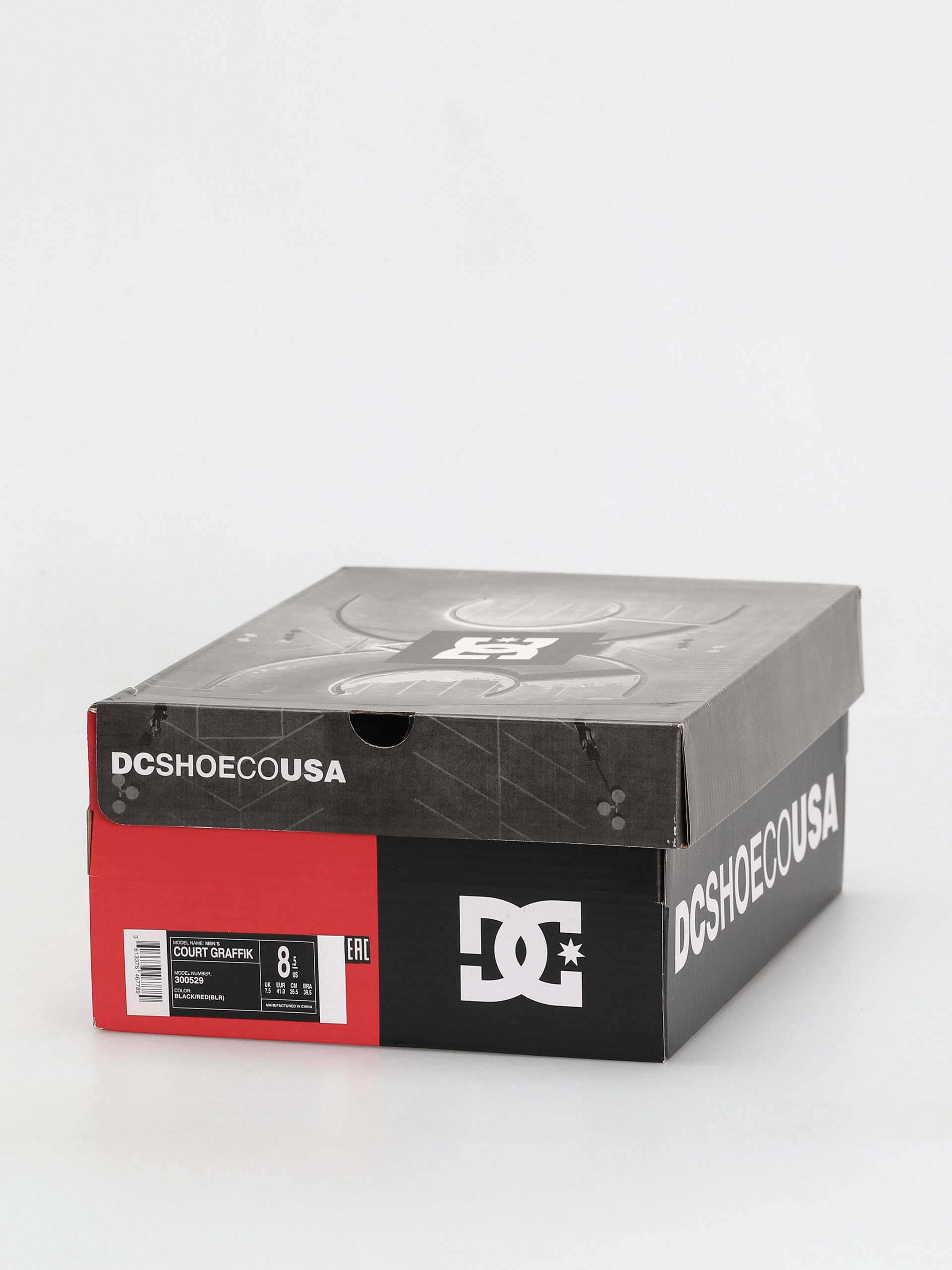 DC Court Graffik Cipők (black/red)