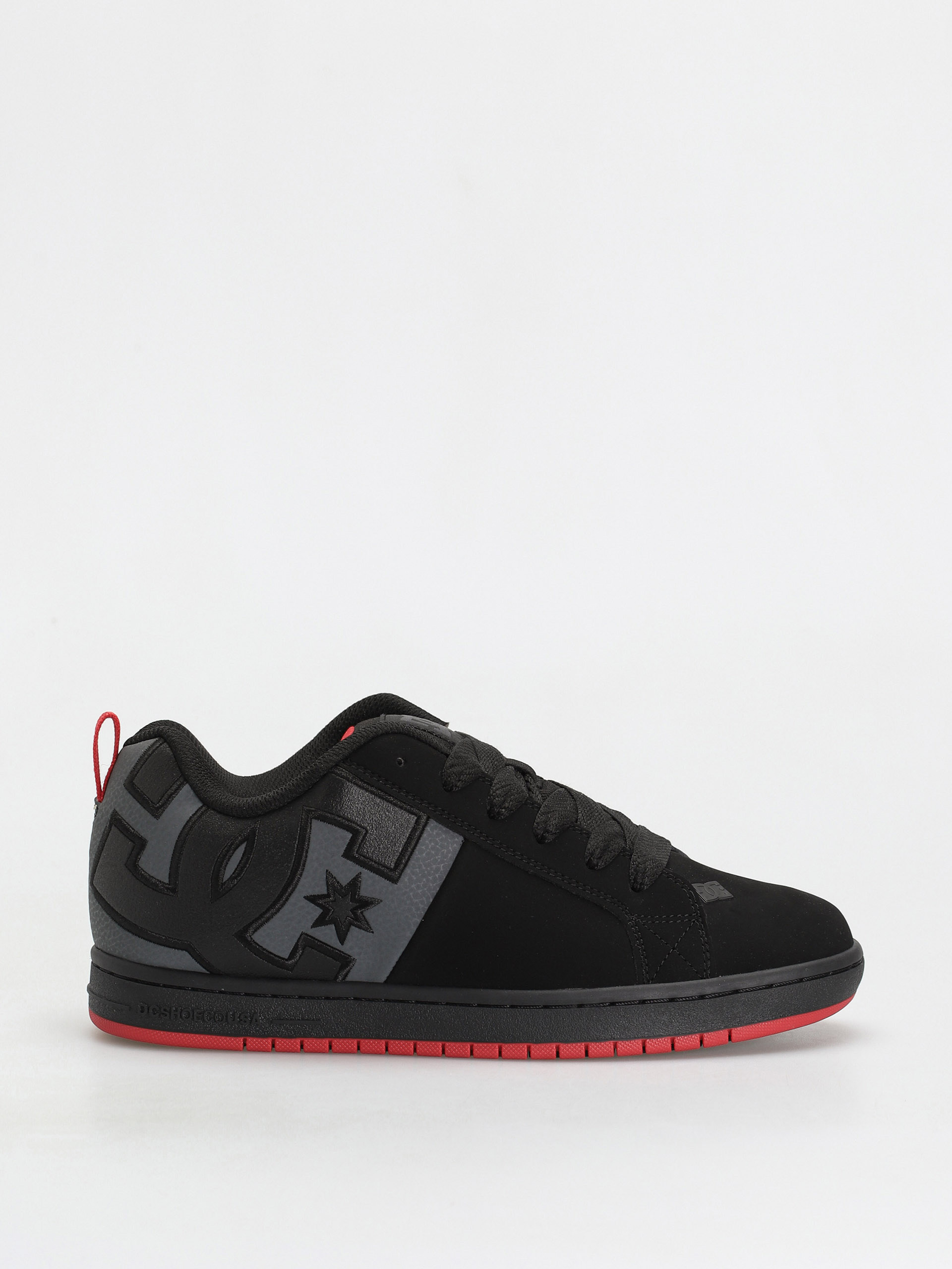 DC Court Graffik Sq Cipők (black/grey/red)