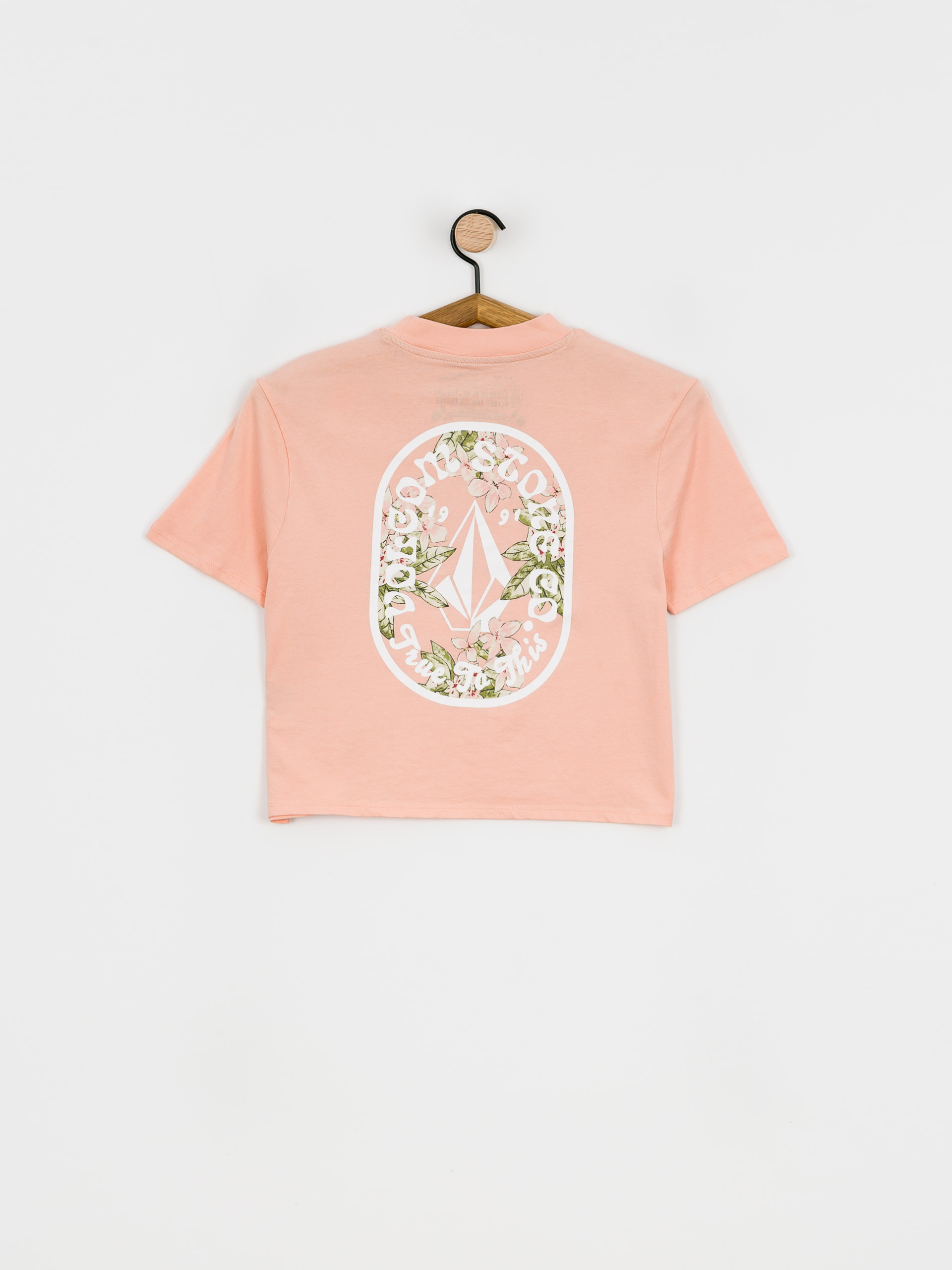 Volcom Pocket Dial póló Wmn (hazey pink)