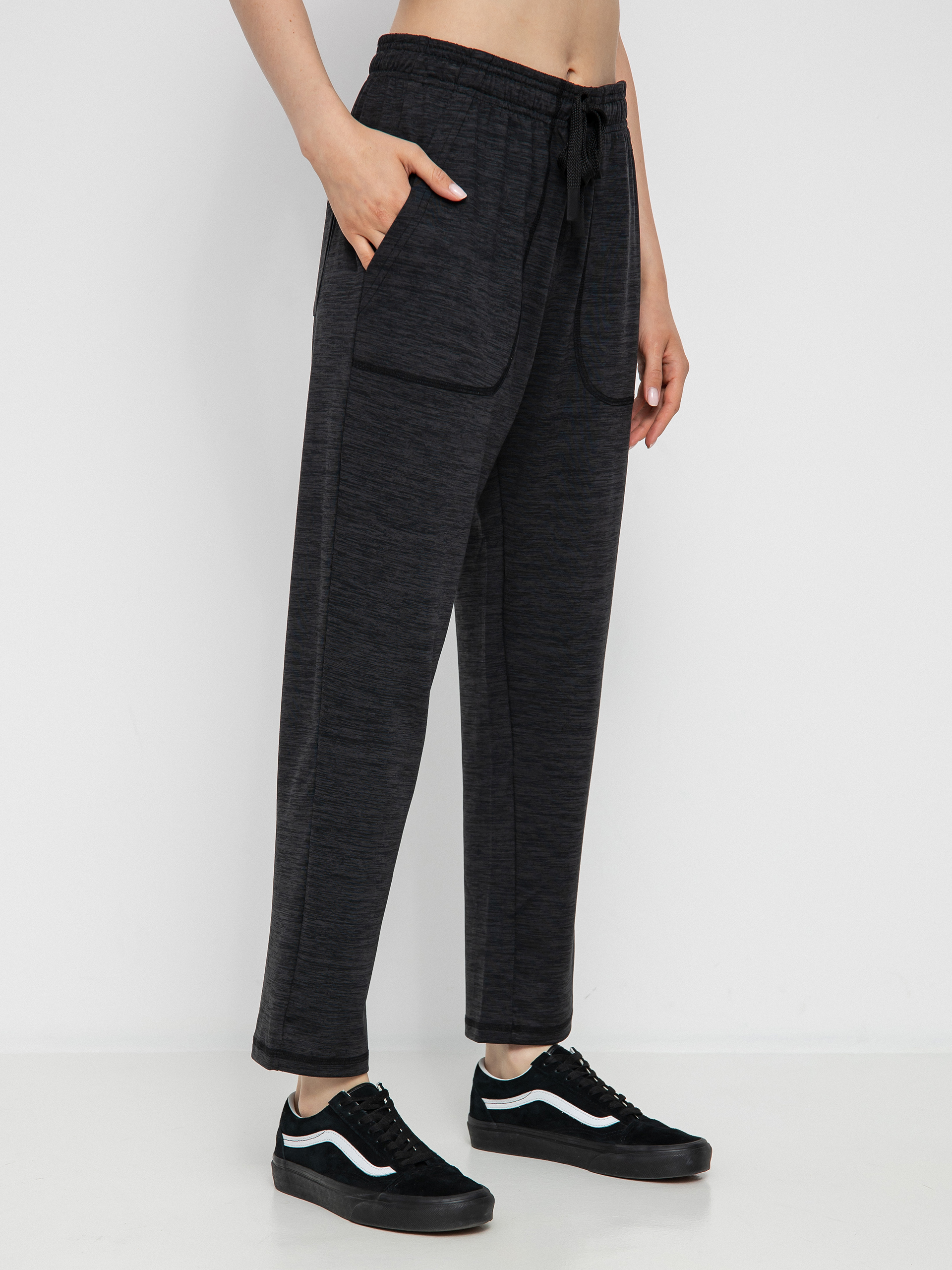 RVCA Womens C Able Kisnadrág Wmn (black heather)