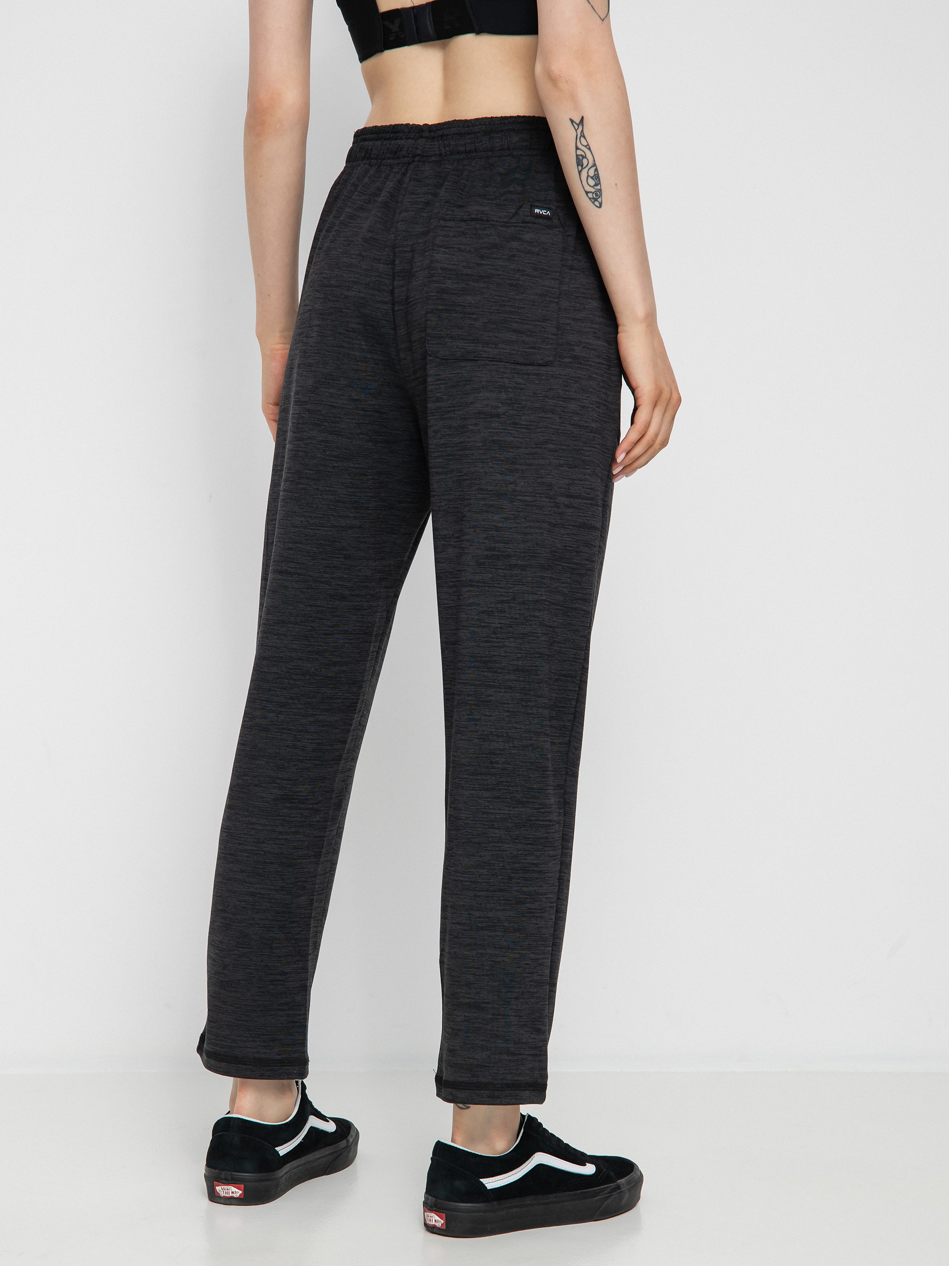 RVCA Womens C Able Kisnadrág Wmn (black heather)